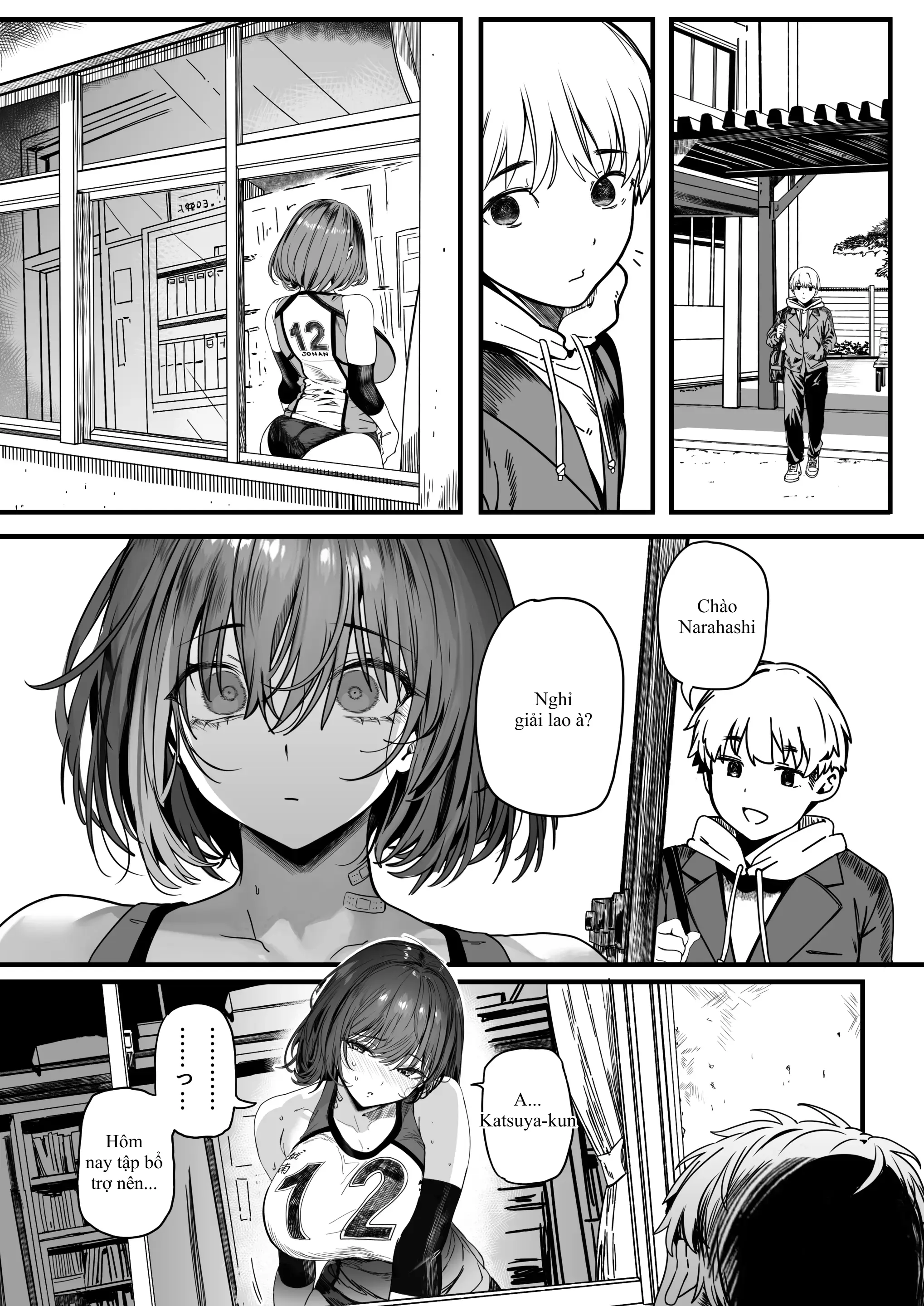 Koushinchou Volley-bu no Seisokei Kanojo ga Senpai no Mono ni Natte Shimau Ichibushijuu 2 | Câu Chuyện Sa Ngã Của Nàng Hoa Khôi Cao Ráo CLB Bóng Chuyền 2 - Full trang 68