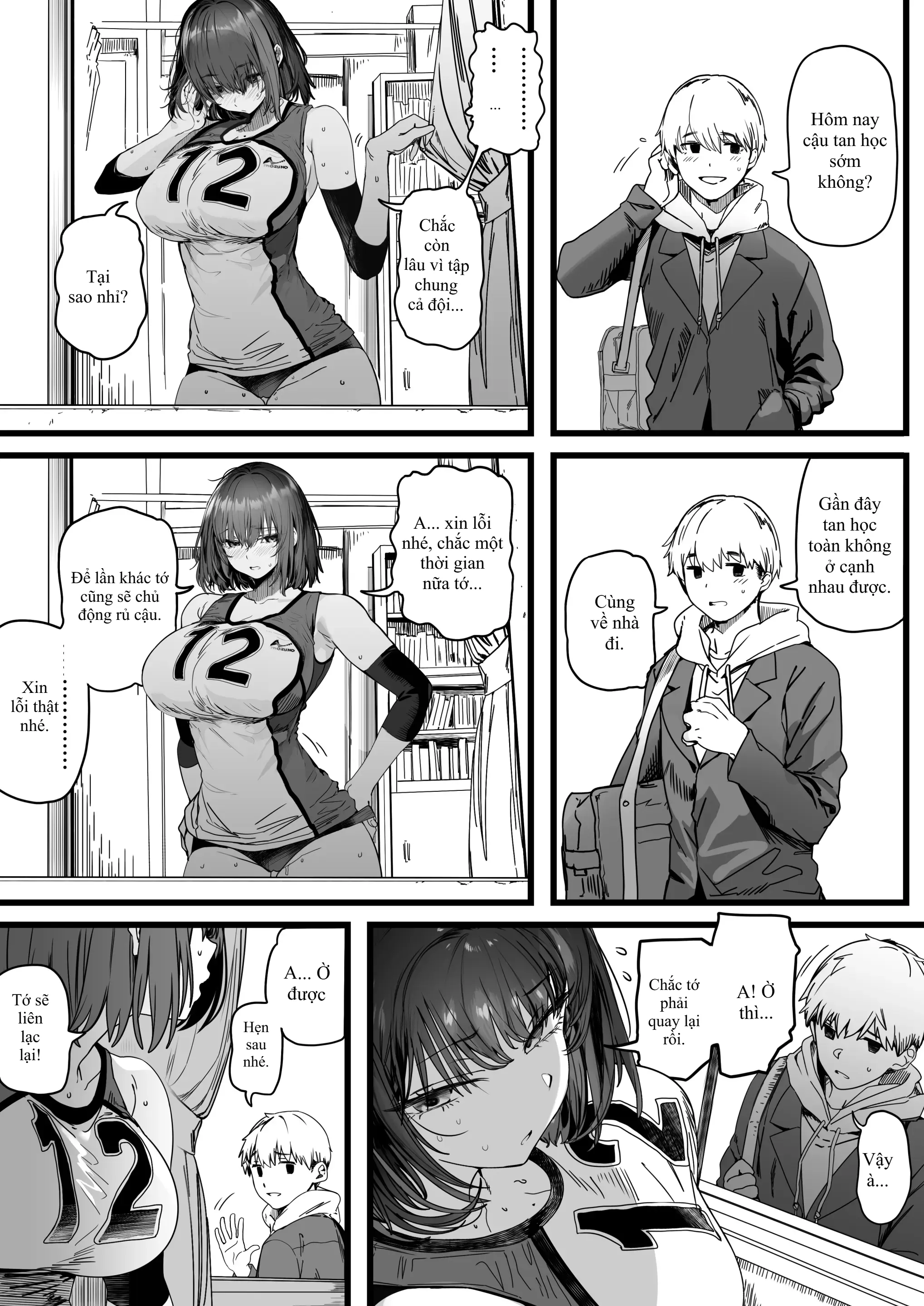 Koushinchou Volley-bu no Seisokei Kanojo ga Senpai no Mono ni Natte Shimau Ichibushijuu 2 | Câu Chuyện Sa Ngã Của Nàng Hoa Khôi Cao Ráo CLB Bóng Chuyền 2 - Full trang 69
