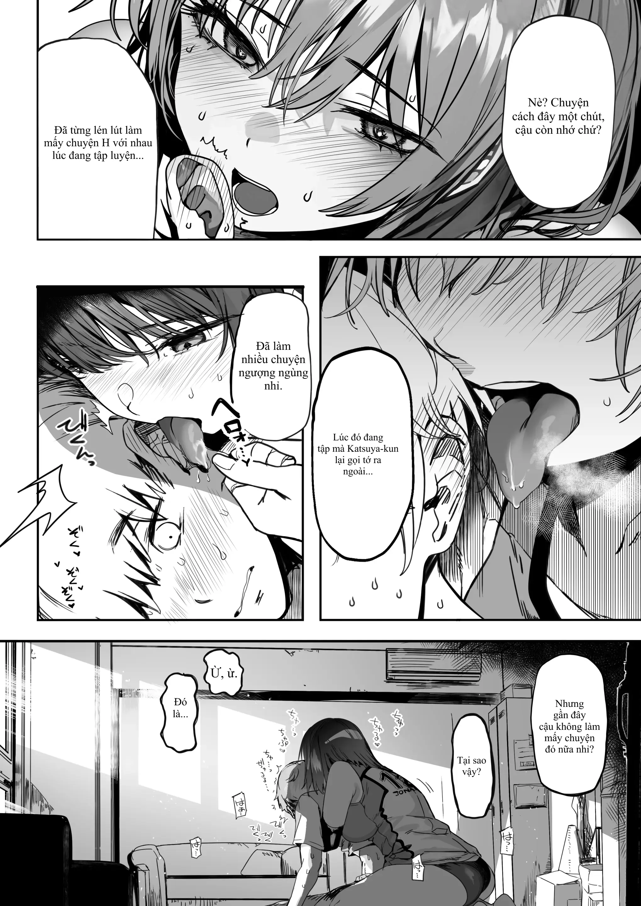 Koushinchou Volley-bu no Seisokei Kanojo ga Senpai no Mono ni Natte Shimau Ichibushijuu 2 | Câu Chuyện Sa Ngã Của Nàng Hoa Khôi Cao Ráo CLB Bóng Chuyền 2 - Full trang 9
