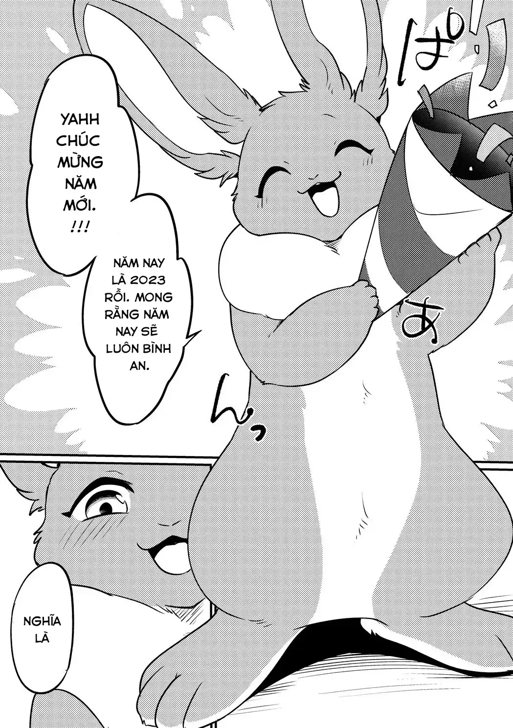 Shinshun Happy Rabbit! | Mùa xuân hạnh phúc của thỏ - Full trang 2