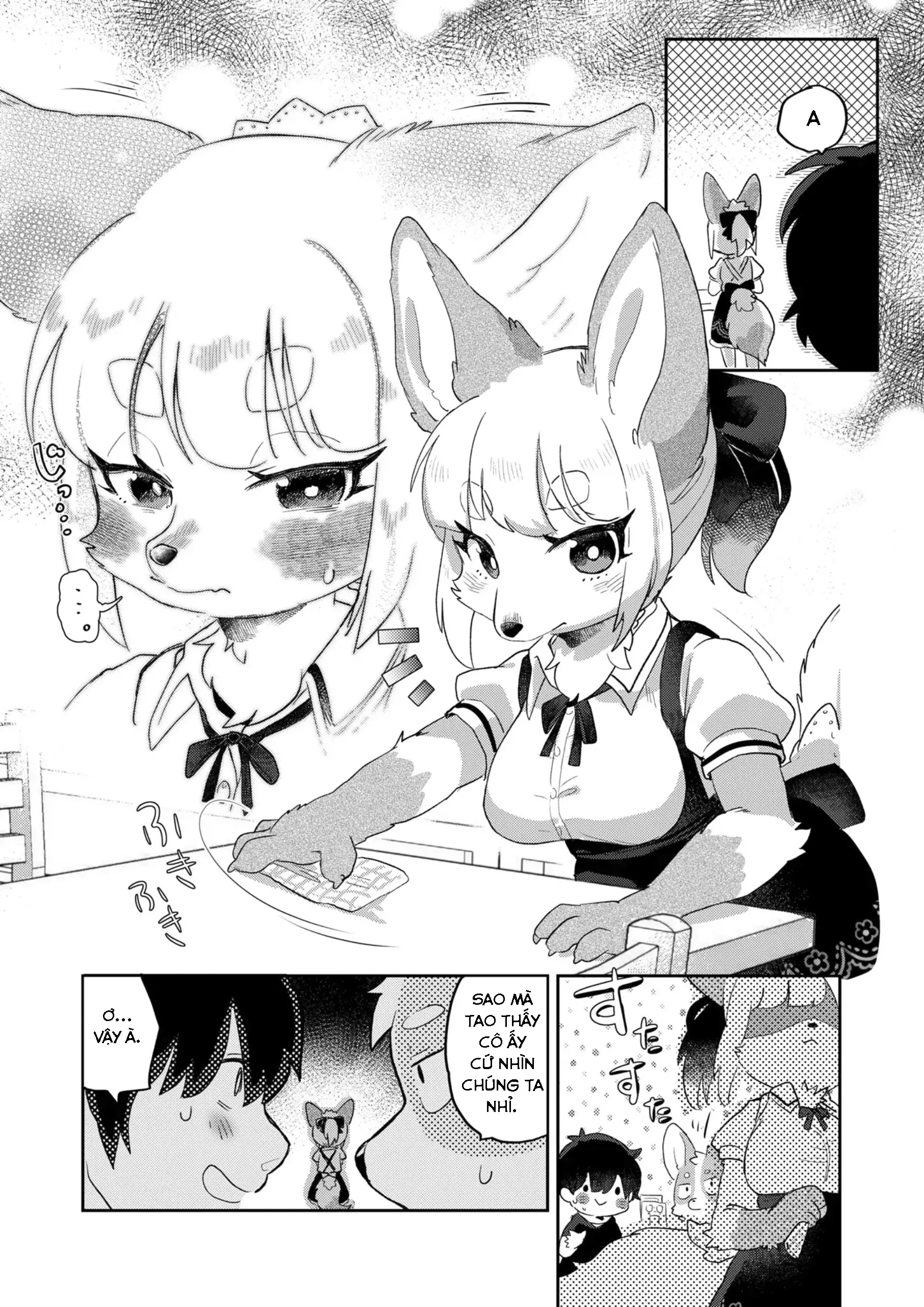 Kimi no Shippo o Mofuritai! | Anh muốn sờ đuôi của em - Full trang 4