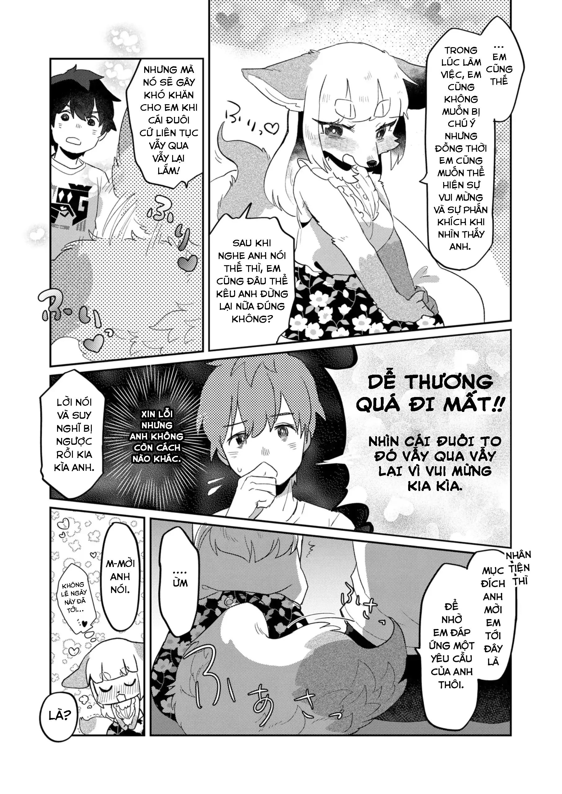 Kimi no Shippo o Mofuritai! | Anh muốn sờ đuôi của em - Full trang 8
