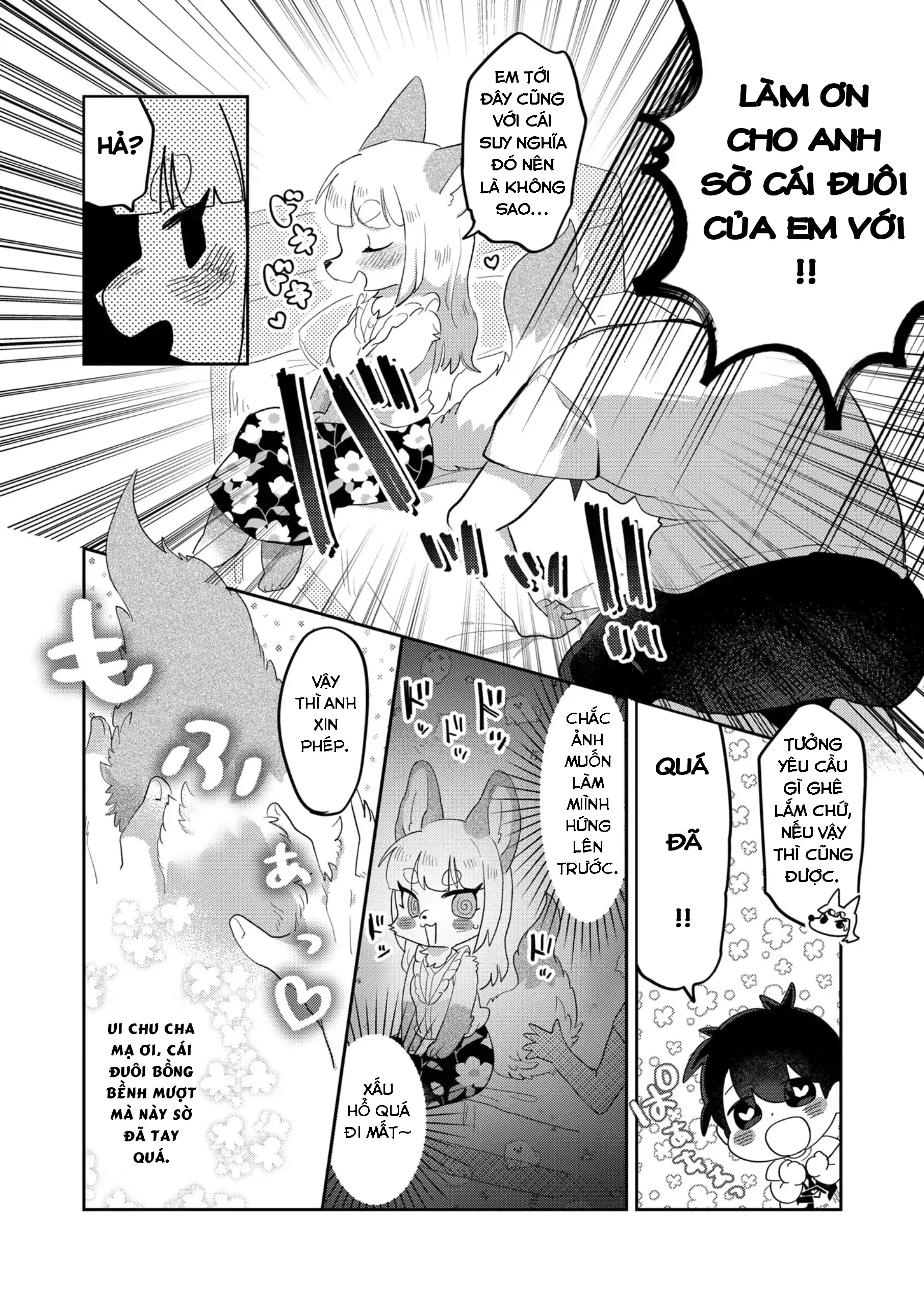 Kimi no Shippo o Mofuritai! | Anh muốn sờ đuôi của em - Full trang 9