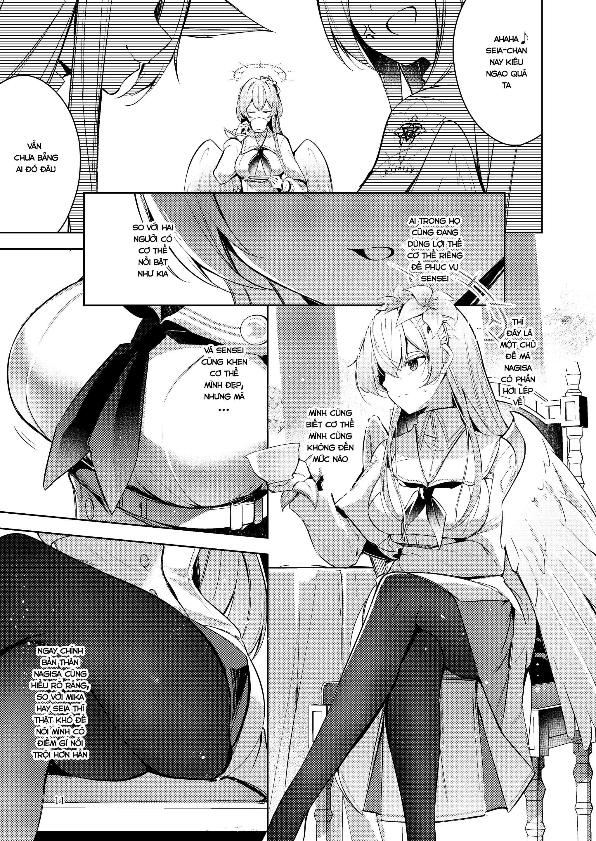 Watashi ga Ichiban Sensei ni Aisareteiru n desu kedo????? | Nhưng em mới là người được Sensei yêu thương nhất cơ mà????? - Full trang 10