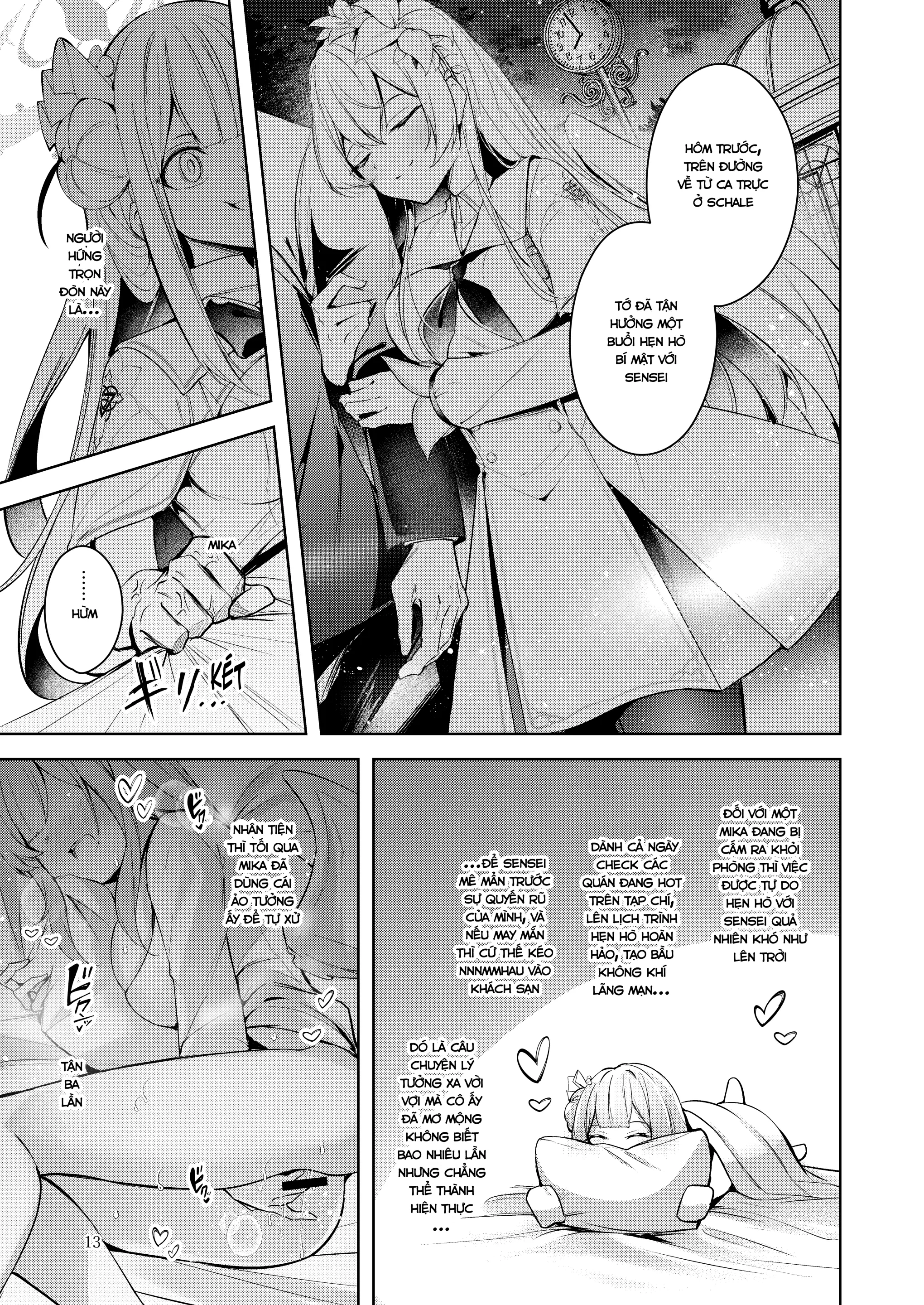 Watashi ga Ichiban Sensei ni Aisareteiru n desu kedo????? | Nhưng em mới là người được Sensei yêu thương nhất cơ mà????? - Full trang 12