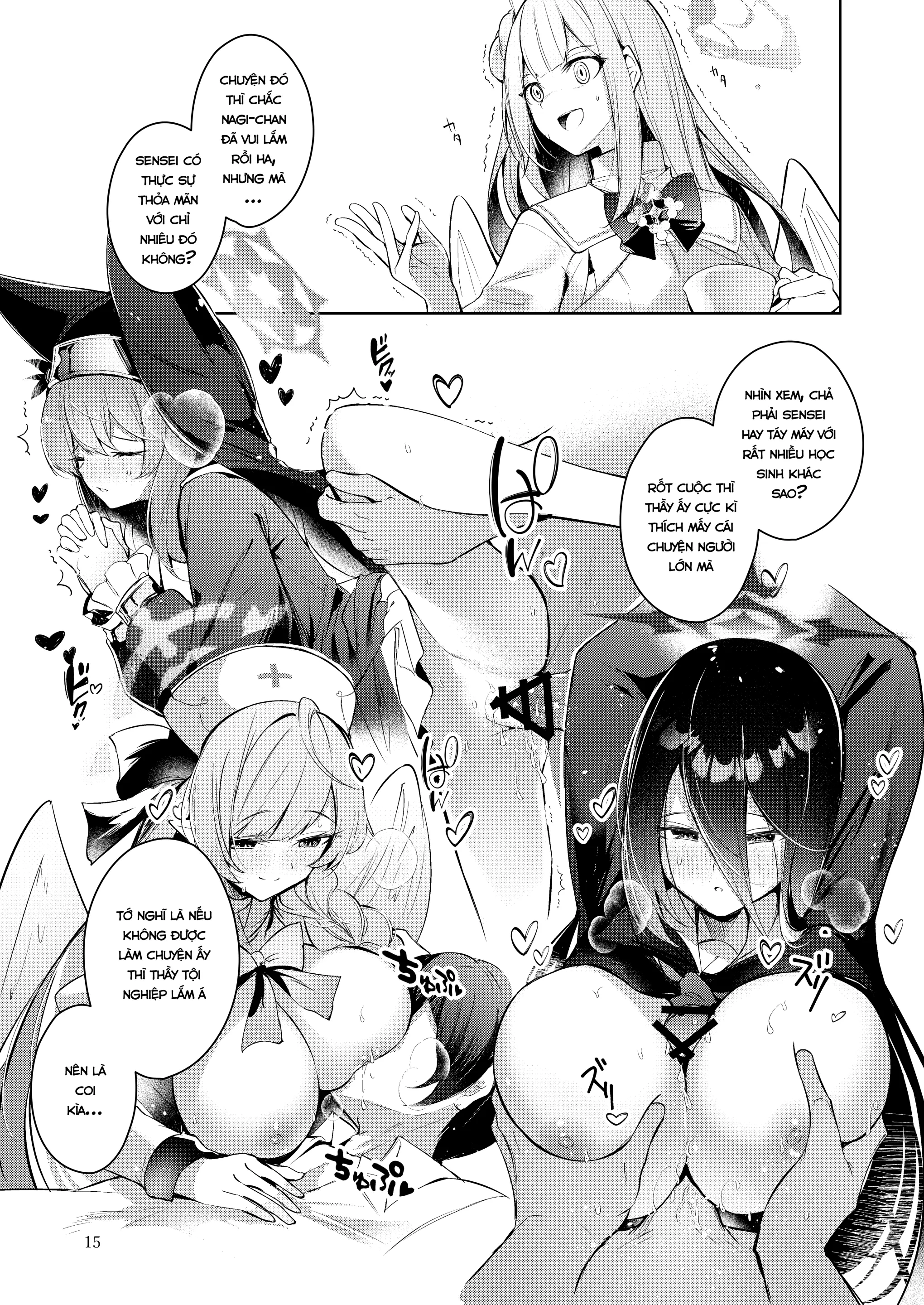 Watashi ga Ichiban Sensei ni Aisareteiru n desu kedo????? | Nhưng em mới là người được Sensei yêu thương nhất cơ mà????? - Full trang 14