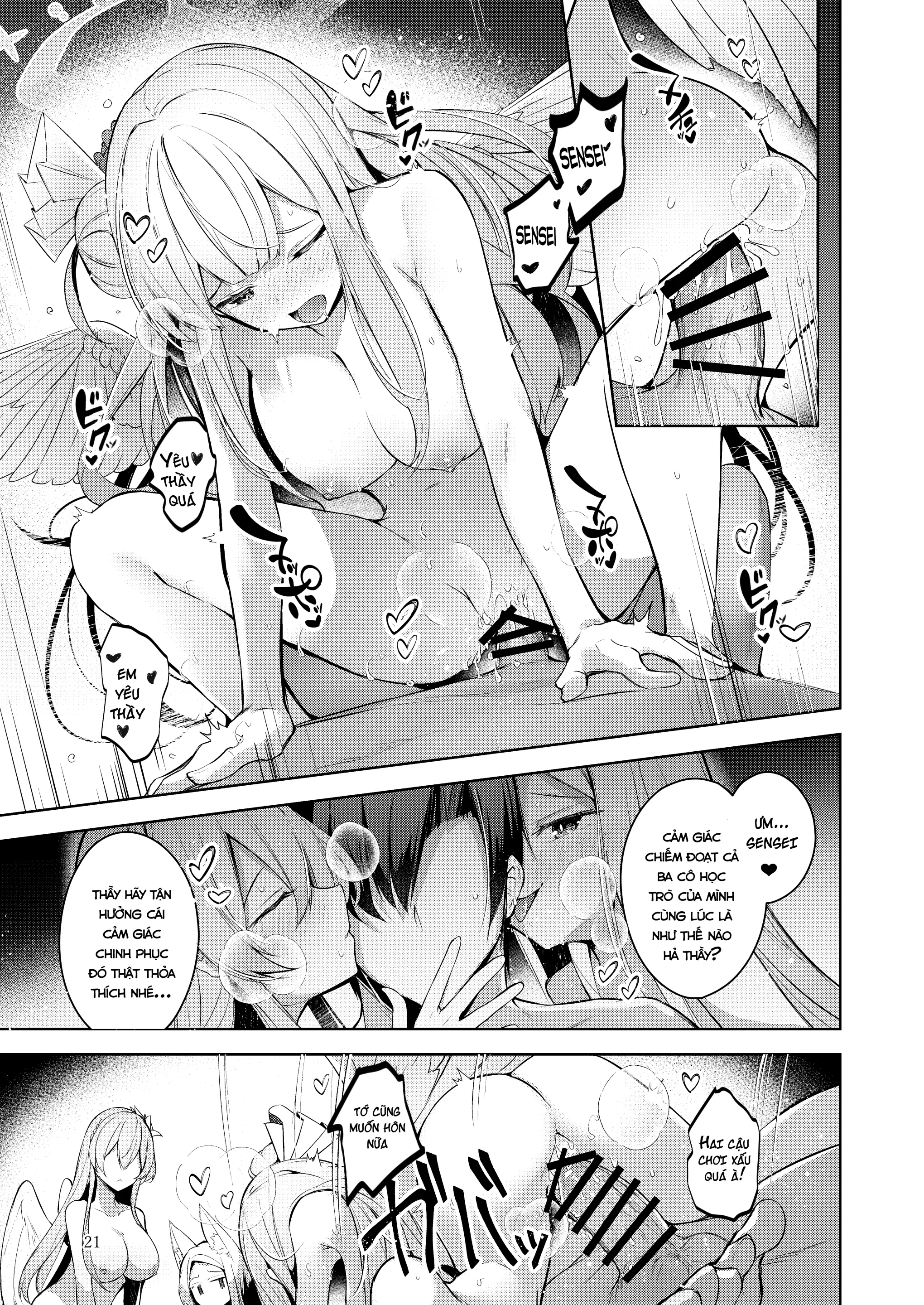 Watashi ga Ichiban Sensei ni Aisareteiru n desu kedo????? | Nhưng em mới là người được Sensei yêu thương nhất cơ mà????? - Full trang 20