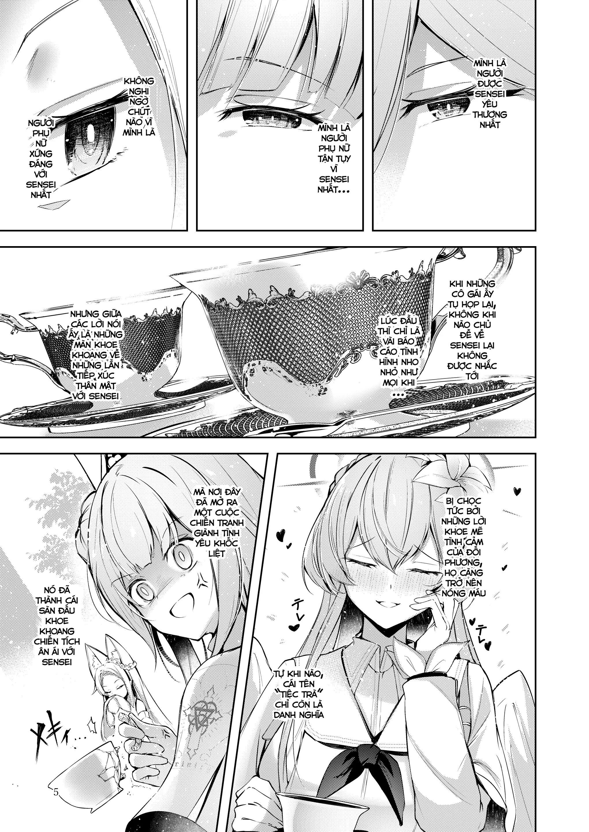 Watashi ga Ichiban Sensei ni Aisareteiru n desu kedo????? | Nhưng em mới là người được Sensei yêu thương nhất cơ mà????? - Full trang 4