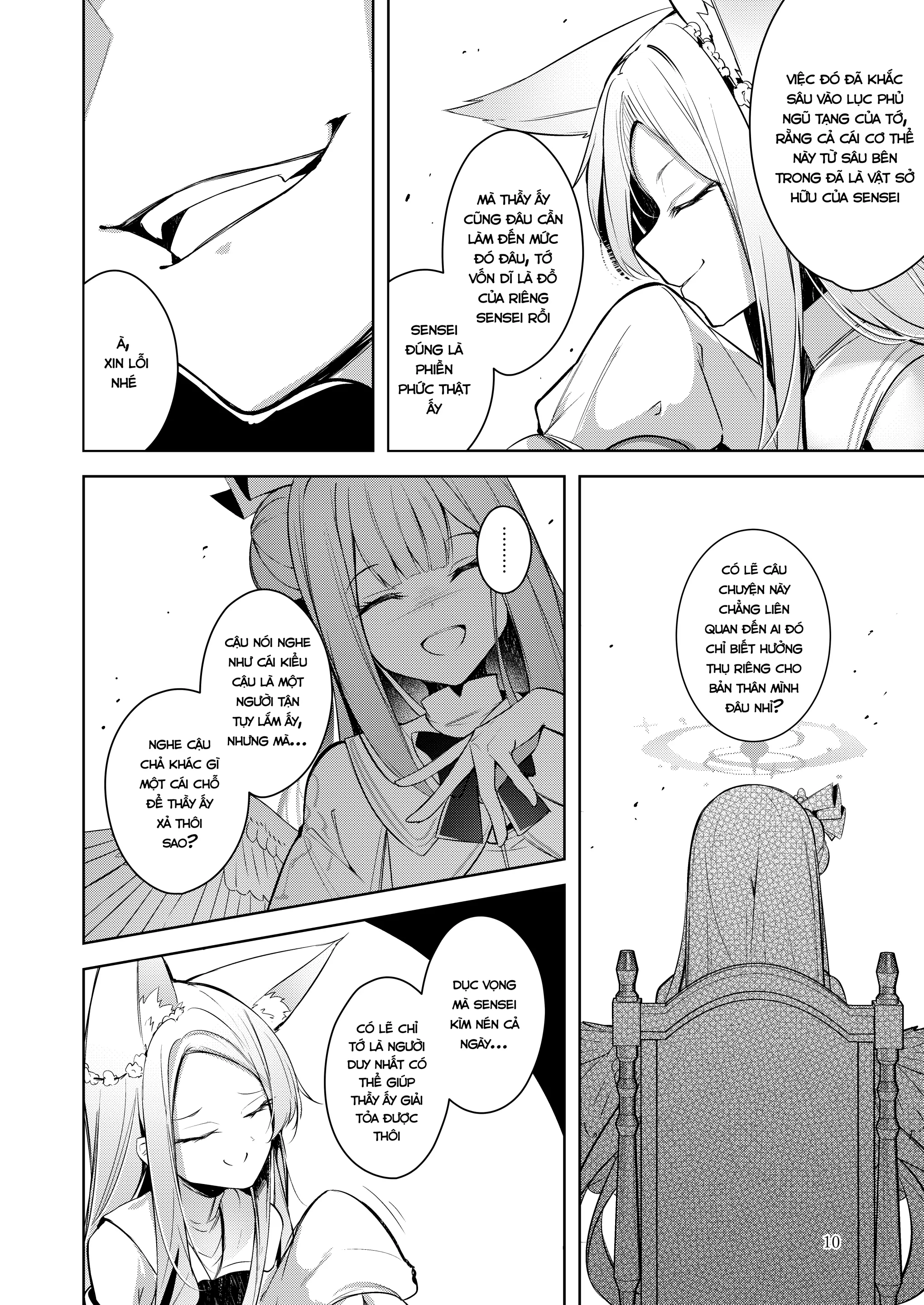 Watashi ga Ichiban Sensei ni Aisareteiru n desu kedo????? | Nhưng em mới là người được Sensei yêu thương nhất cơ mà????? - Full trang 9
