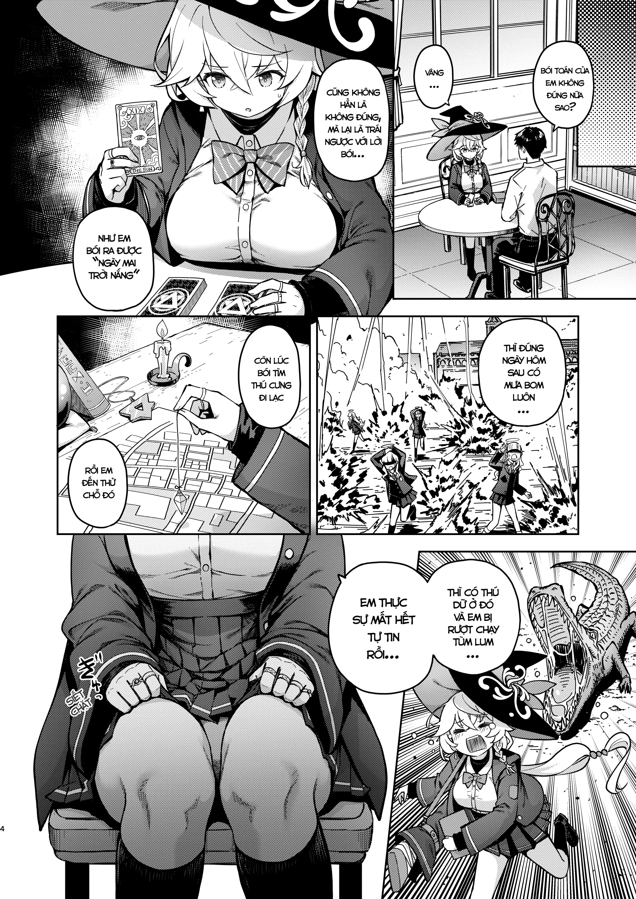 Arcana no Michibiki nan desu, Unmei nan desu. | Làm tình cùng Eri theo chỉ dẫn của Arcana - Full trang 5