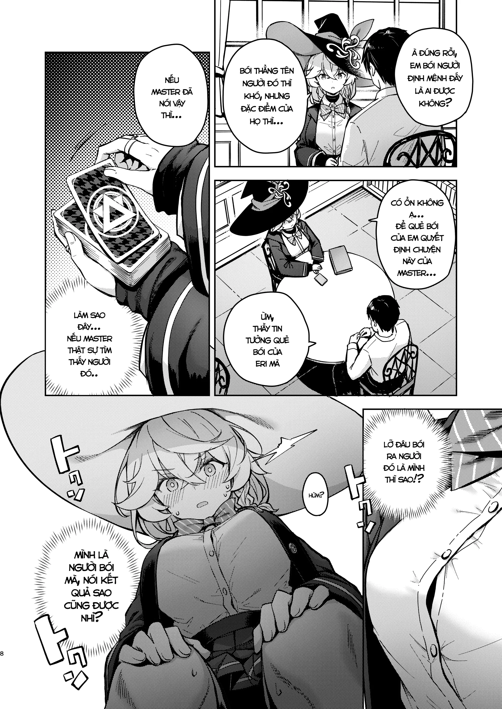 Arcana no Michibiki nan desu, Unmei nan desu. | Làm tình cùng Eri theo chỉ dẫn của Arcana - Full trang 9