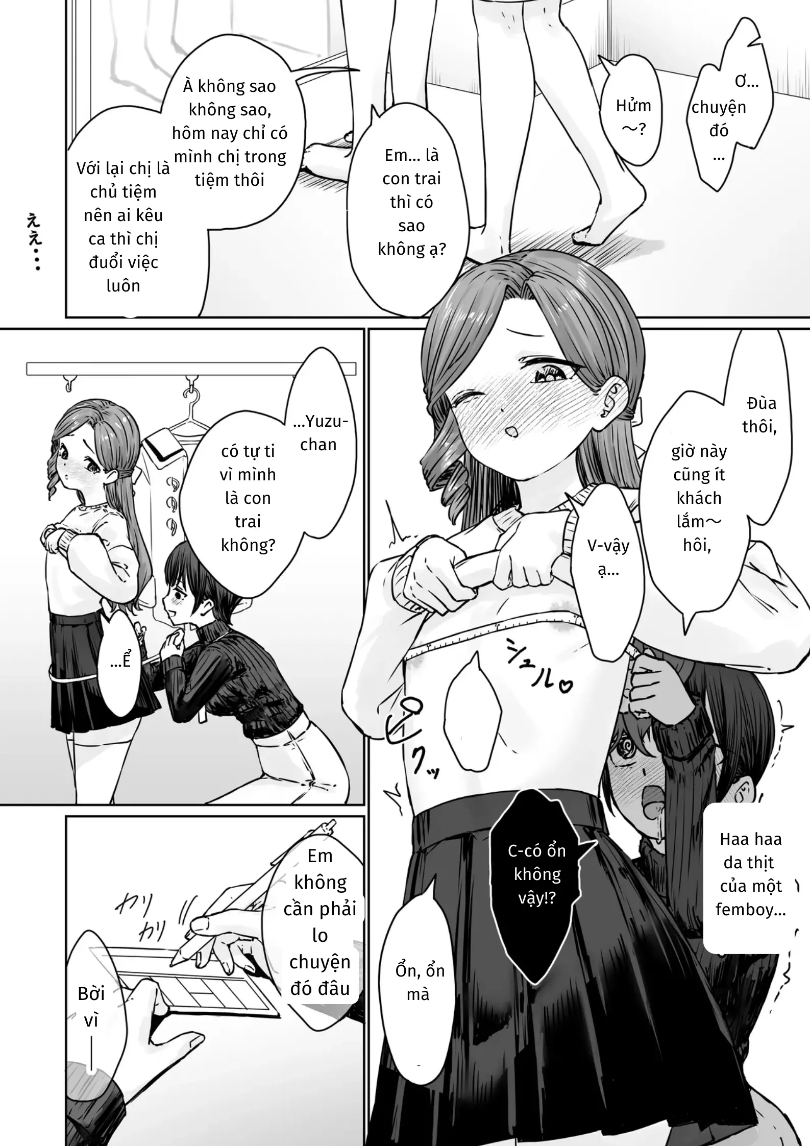 Hentai Otokonoko no Dokidoki Lingerie Shopping - Lingerie Shopping of Hentai Otokonoko - Full trang 19