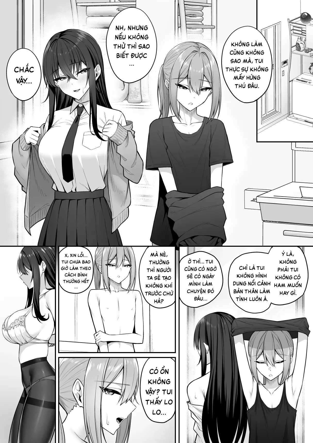 Gal to Boku ga Seibetsu Gyakuten Mesu no Boku to Shinjin Danshi | Tôi với đám gyaru bị đảo ngược giới tính - Tấm chiếu rách và tấm chiếu mới - Full trang 34