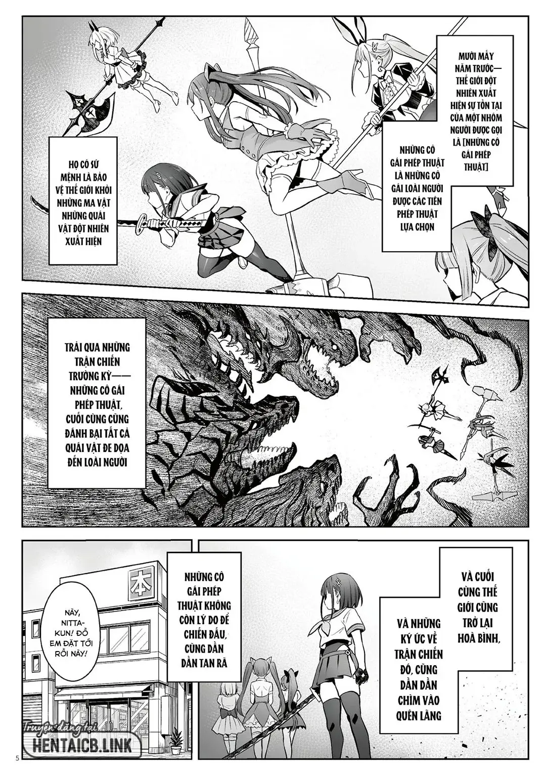 Moto Mahou Shoujo no Kazoku Banashi Tsuki - Full trang 3