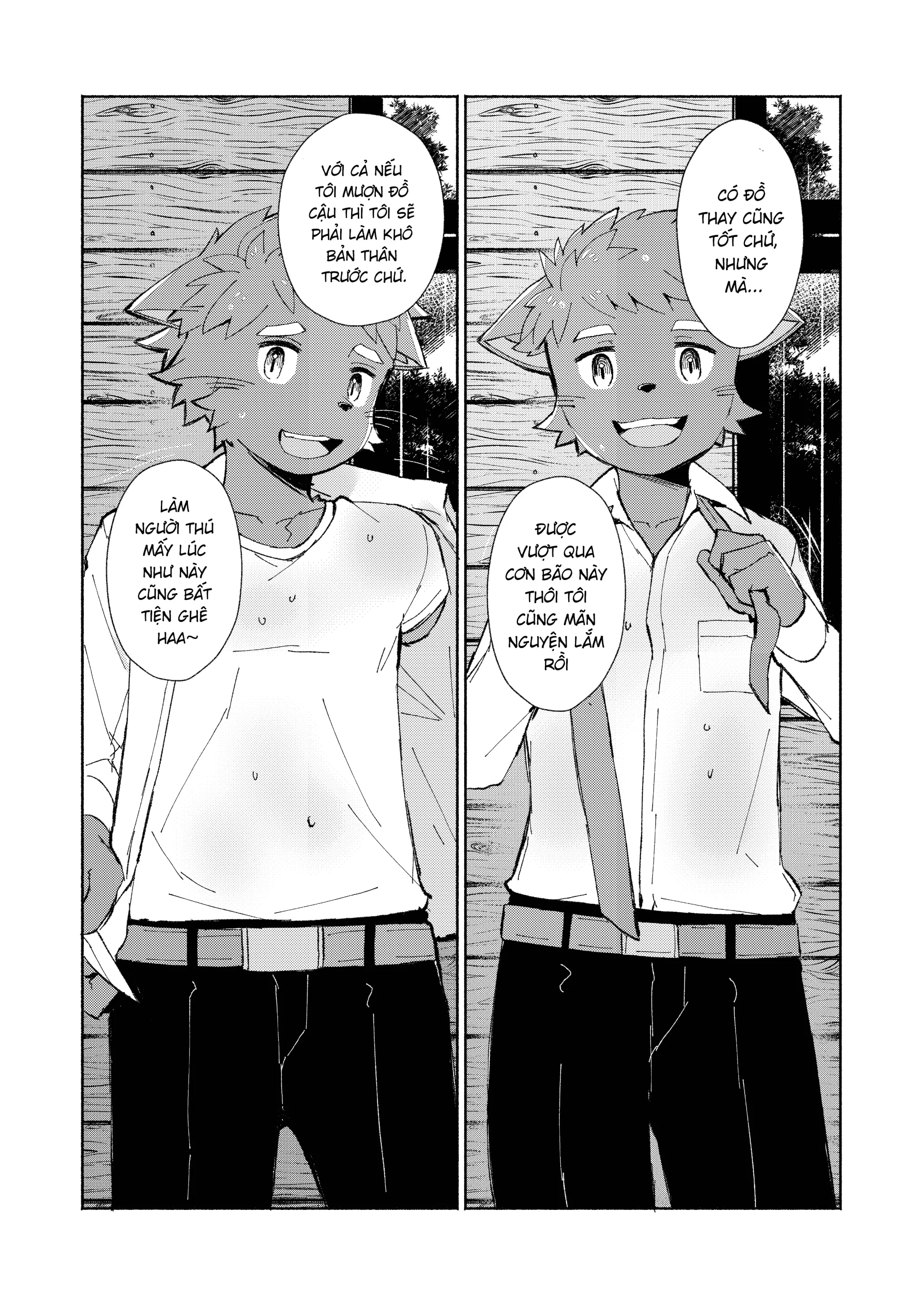 Mail Traveler no neko shounen to doshaburi no mori no koya de ichiban sugosu hanashi - Full trang 10