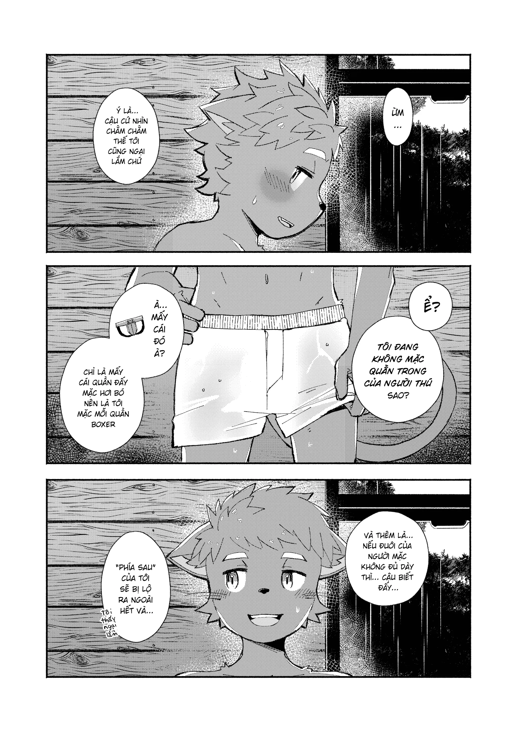 Mail Traveler no neko shounen to doshaburi no mori no koya de ichiban sugosu hanashi - Full trang 13