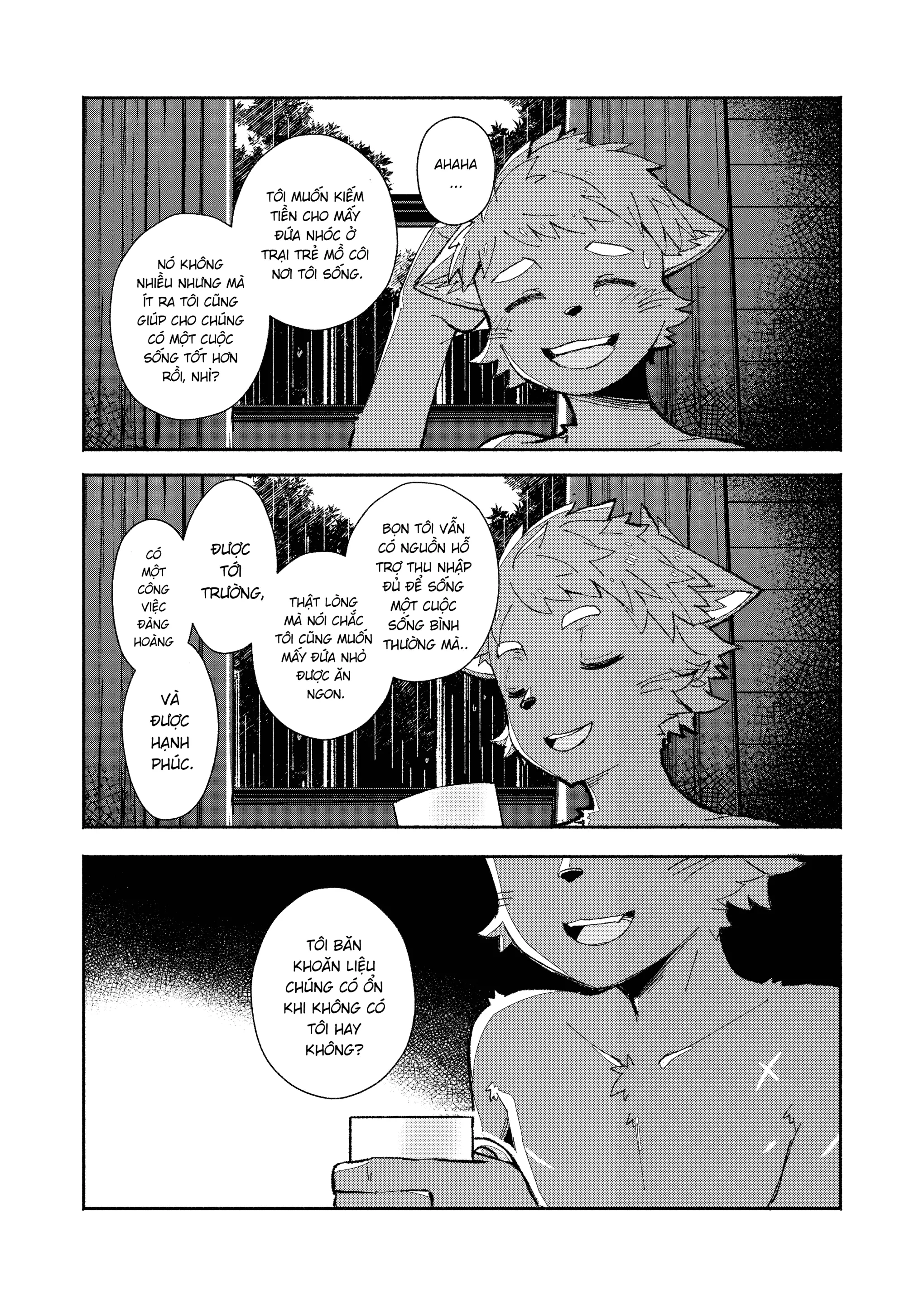 Mail Traveler no neko shounen to doshaburi no mori no koya de ichiban sugosu hanashi - Full trang 18