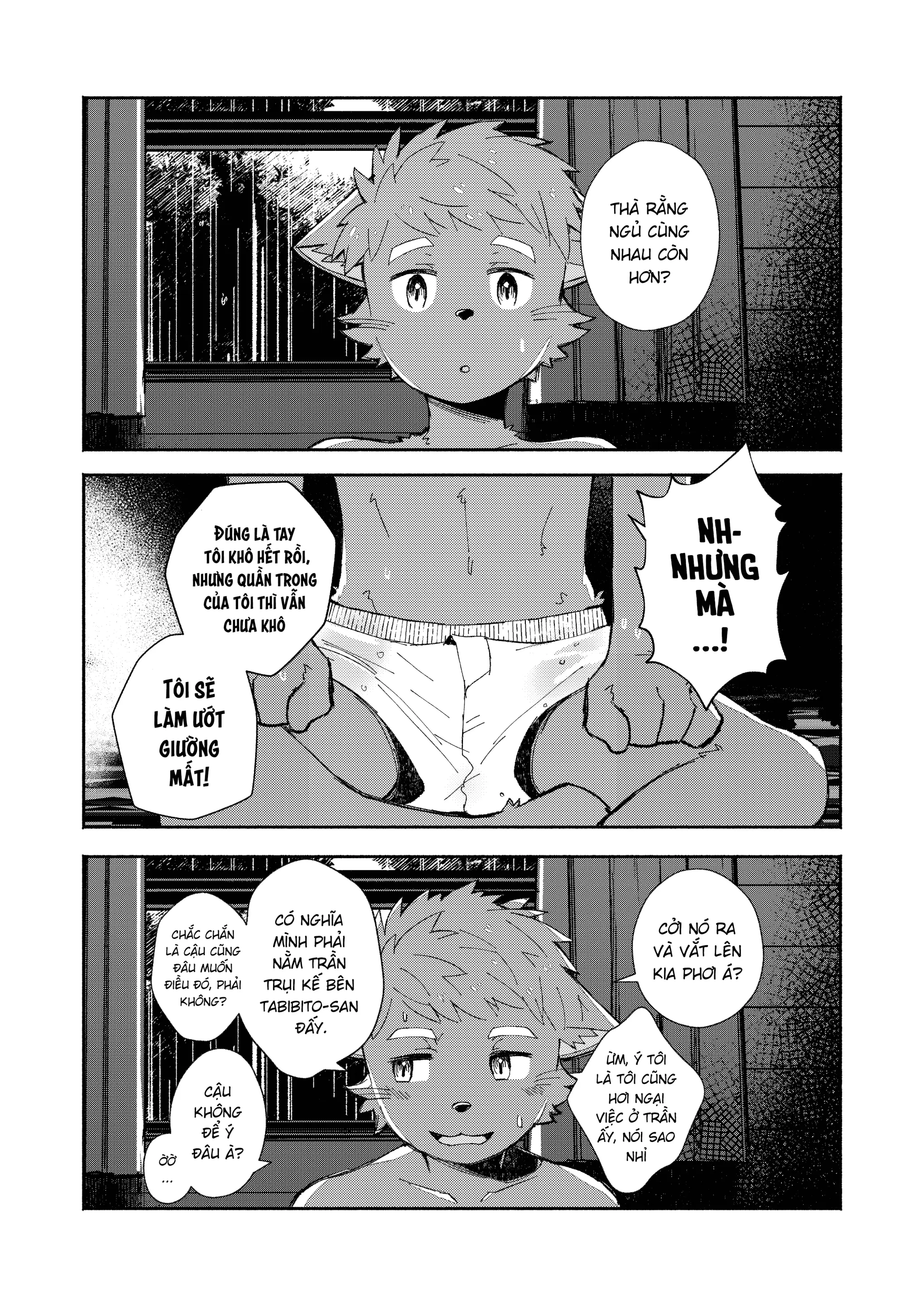 Mail Traveler no neko shounen to doshaburi no mori no koya de ichiban sugosu hanashi - Full trang 22
