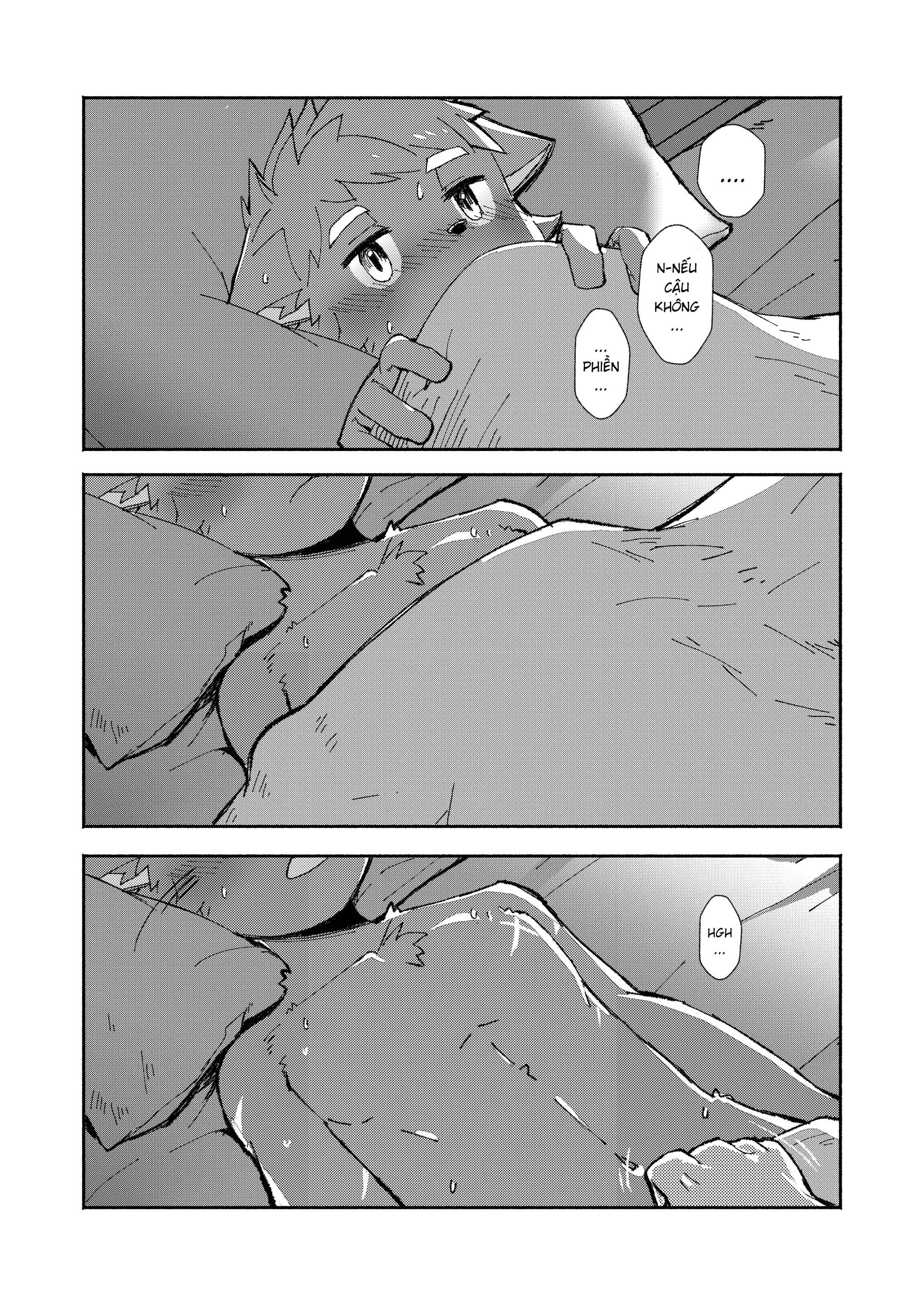 Mail Traveler no neko shounen to doshaburi no mori no koya de ichiban sugosu hanashi - Full trang 34