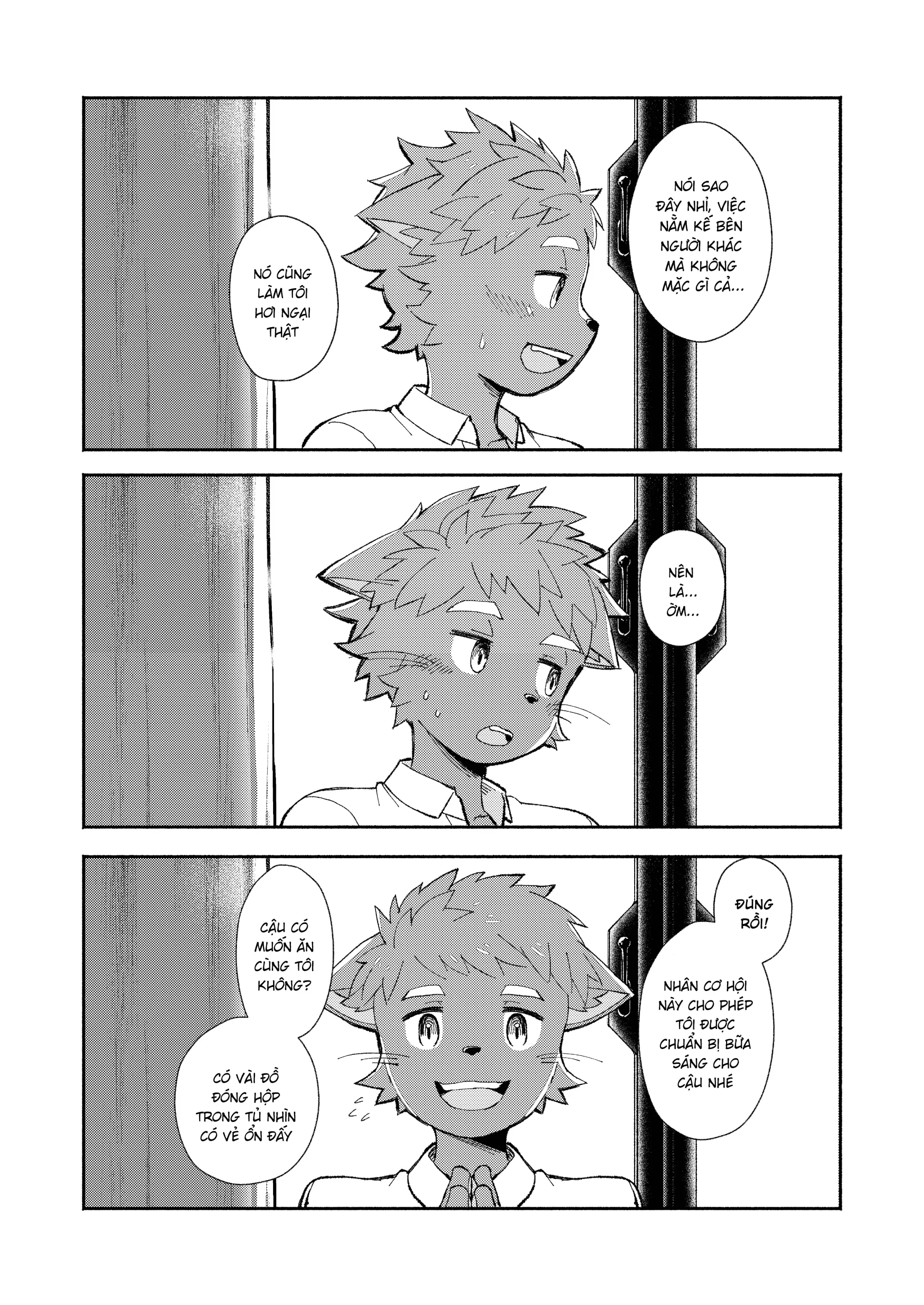 Mail Traveler no neko shounen to doshaburi no mori no koya de ichiban sugosu hanashi - Full trang 46