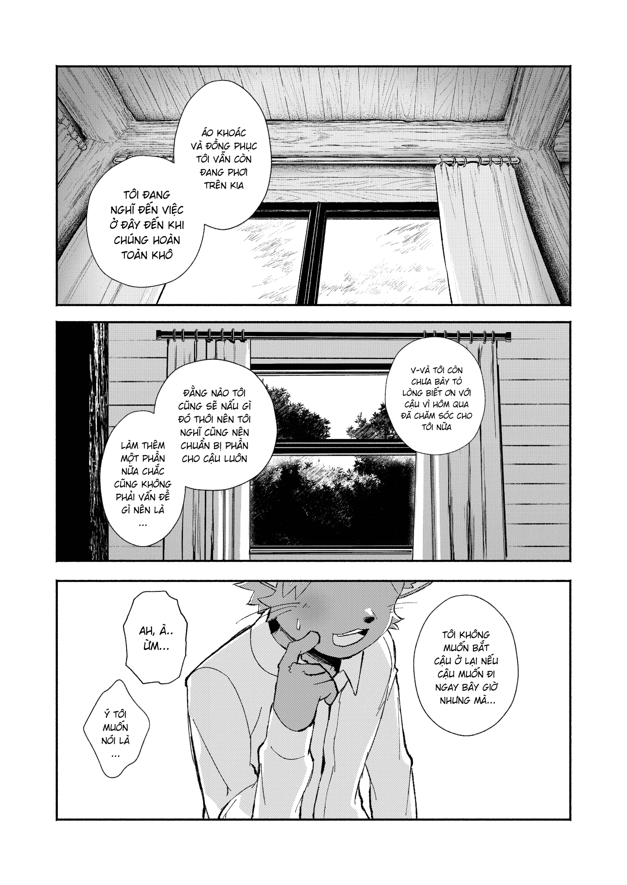 Mail Traveler no neko shounen to doshaburi no mori no koya de ichiban sugosu hanashi - Full trang 47