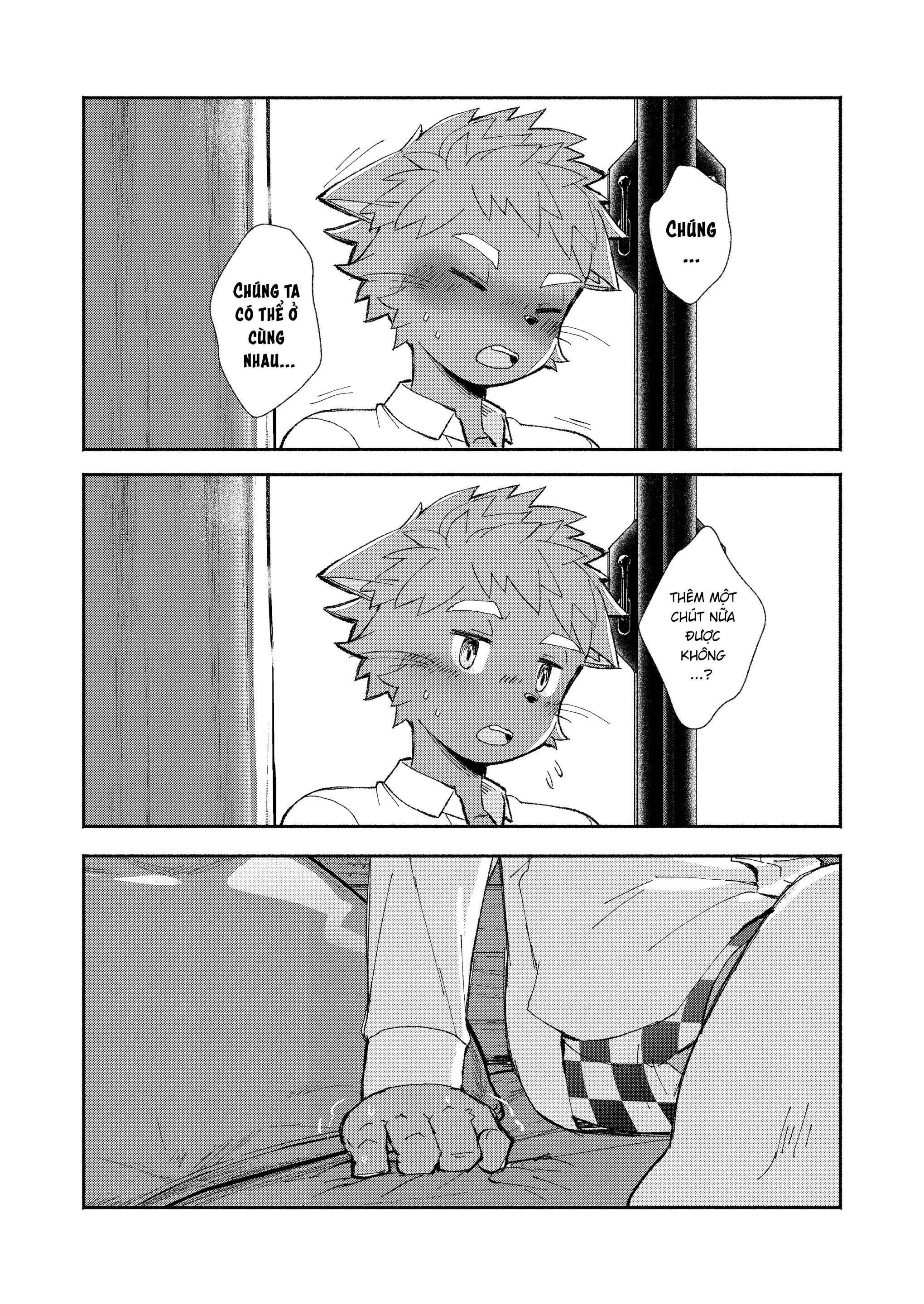 Mail Traveler no neko shounen to doshaburi no mori no koya de ichiban sugosu hanashi - Full trang 48