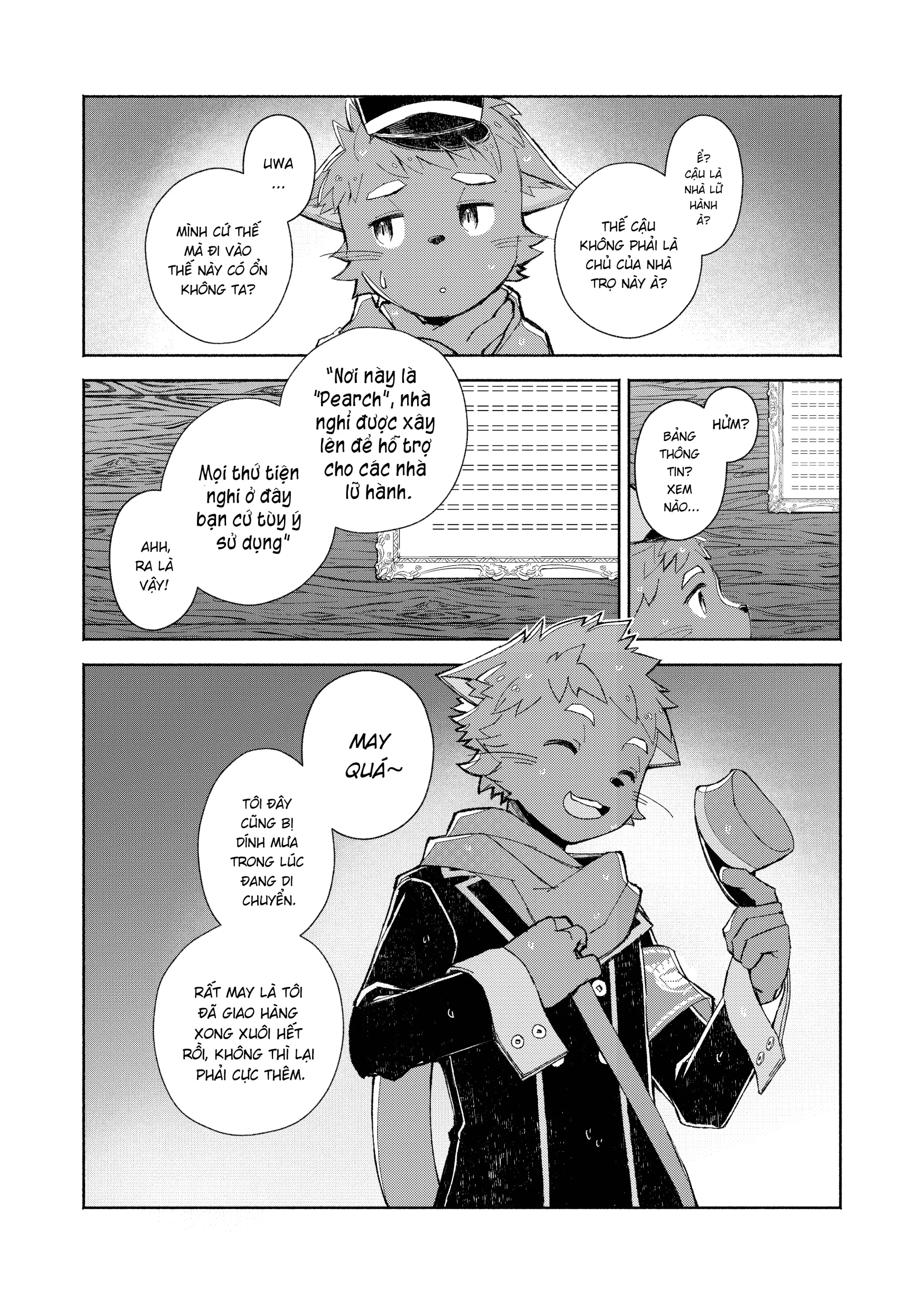 Mail Traveler no neko shounen to doshaburi no mori no koya de ichiban sugosu hanashi - Full trang 6