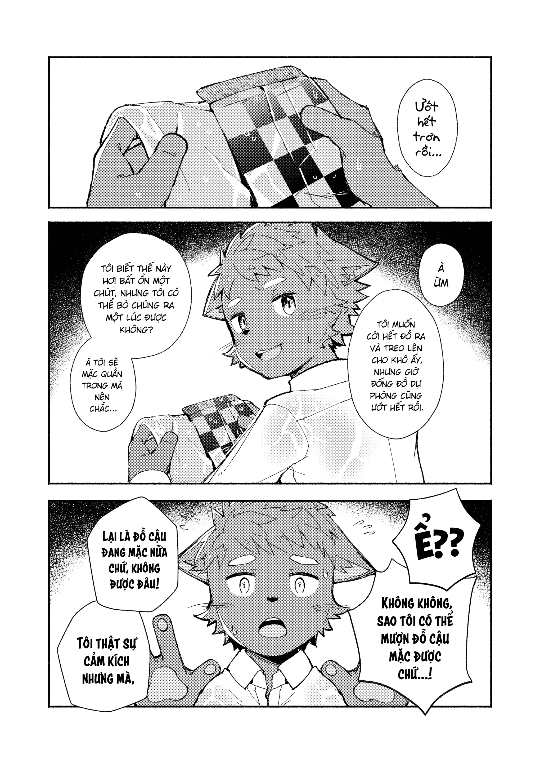 Mail Traveler no neko shounen to doshaburi no mori no koya de ichiban sugosu hanashi - Full trang 9