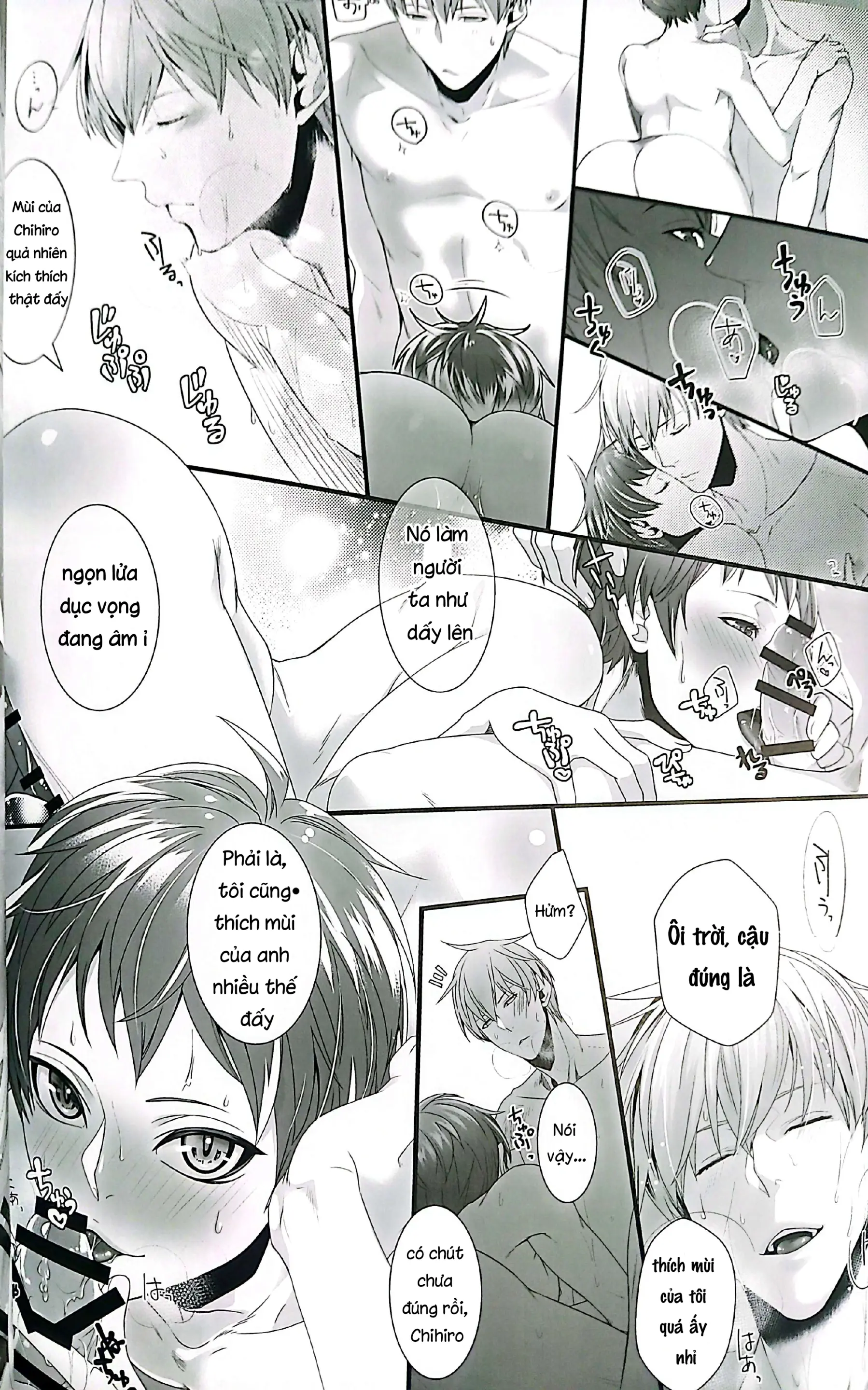 Smells Like - Kuroko no Basuke dj - Chihiro Mayuzumi x Seijuurou Akashi - Yaoi - Full trang 28