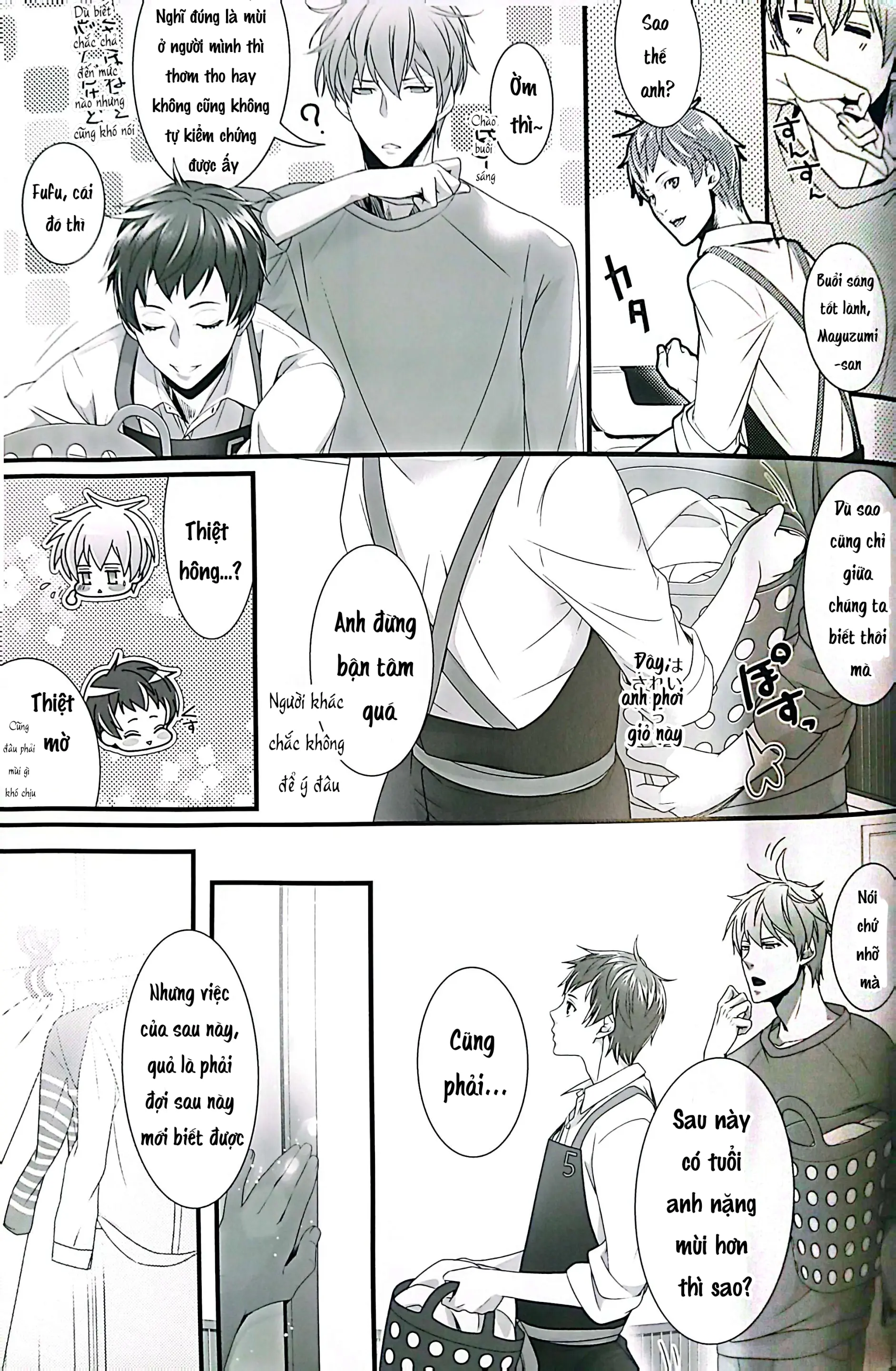 Smells Like - Kuroko no Basuke dj - Chihiro Mayuzumi x Seijuurou Akashi - Yaoi - Full trang 37