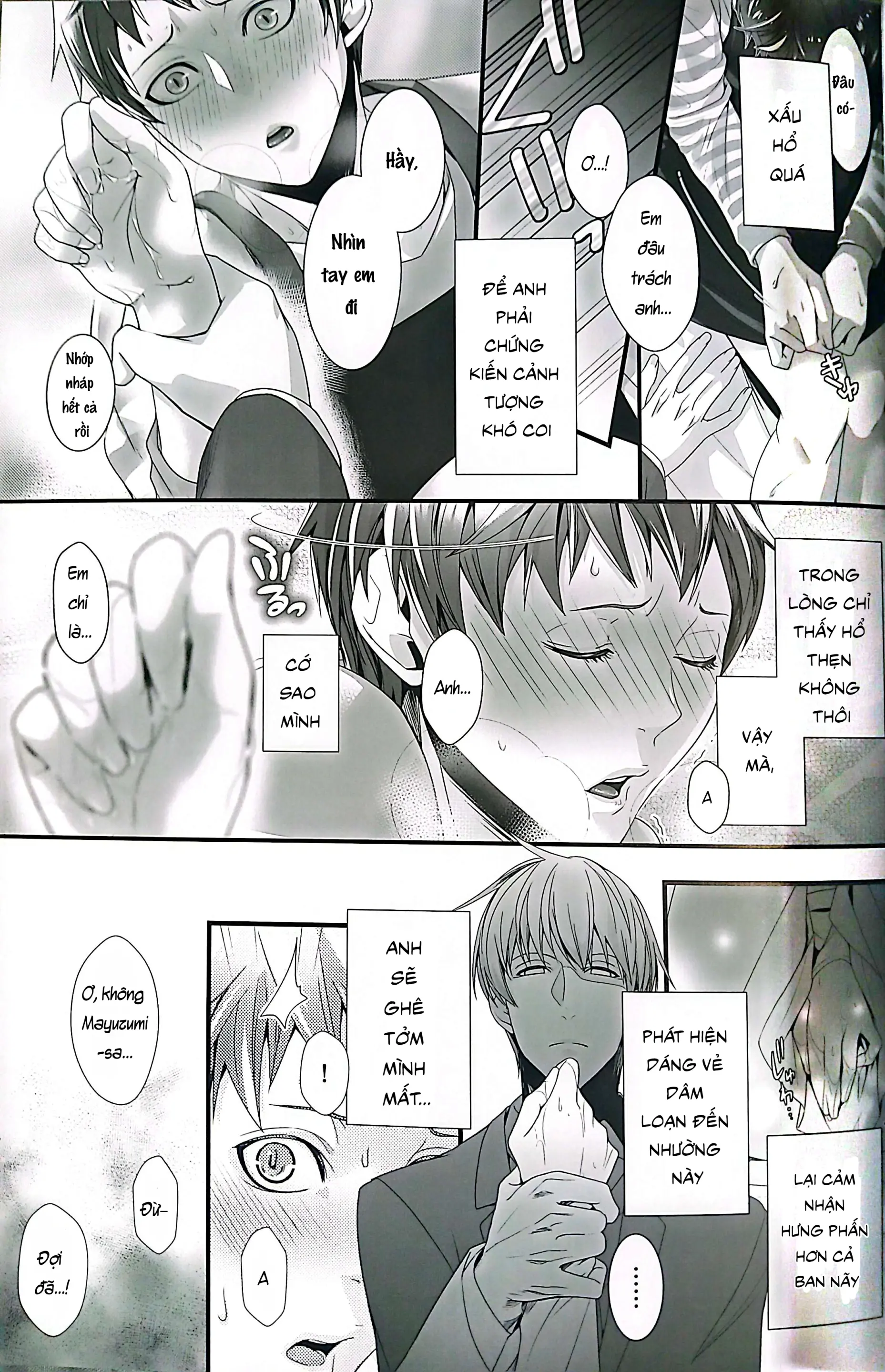 Smells Like - Kuroko no Basuke dj - Chihiro Mayuzumi x Seijuurou Akashi - Yaoi - Full trang 7