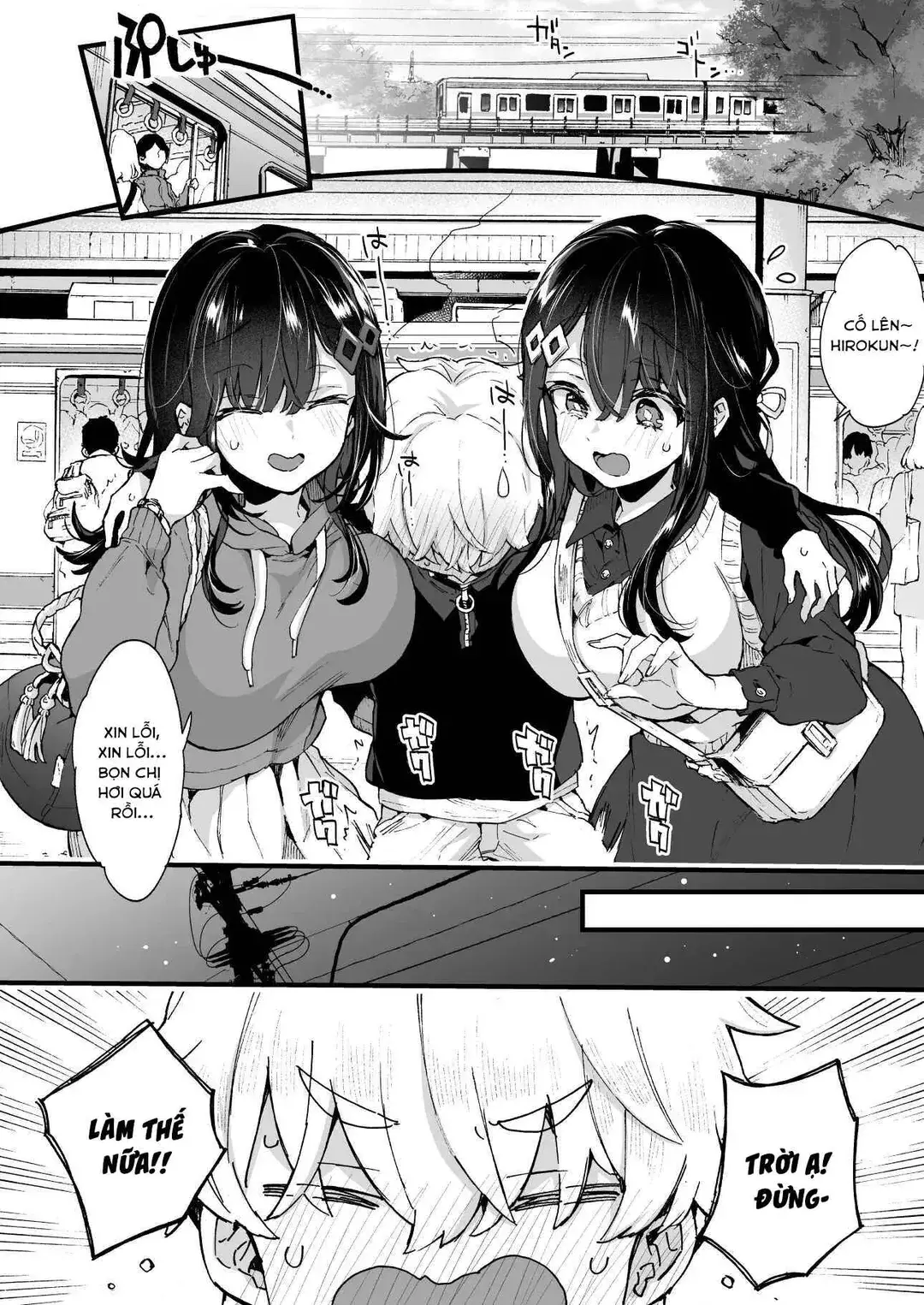 Onee-chan to Yofukashi! - Staying Up Late With The Sisters - Full trang 9