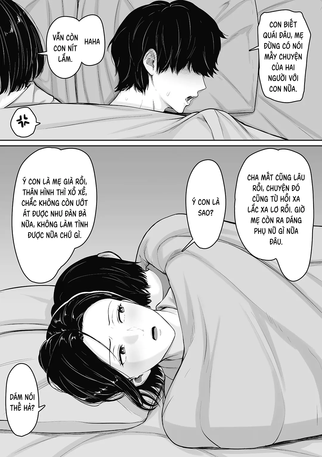 Kimottama Kaa-chan to Kenka Bakari no NEET no Ore ga Kaa-san ni Nakadashi shite kara Nakayoku natta Hanashi | Người mẹ góa phụ và thằng con trai NEET - Full trang 5