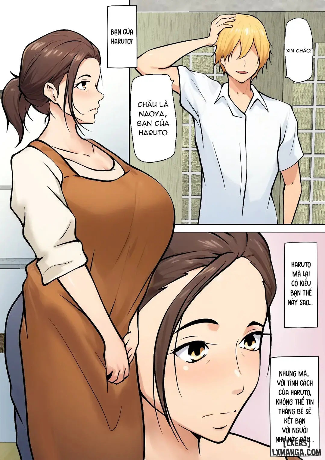 Musuko no Tomodachi to no Giji Renai | Mối tình lãng mạn ảo tưởng với bạn của con trai - Full trang 3