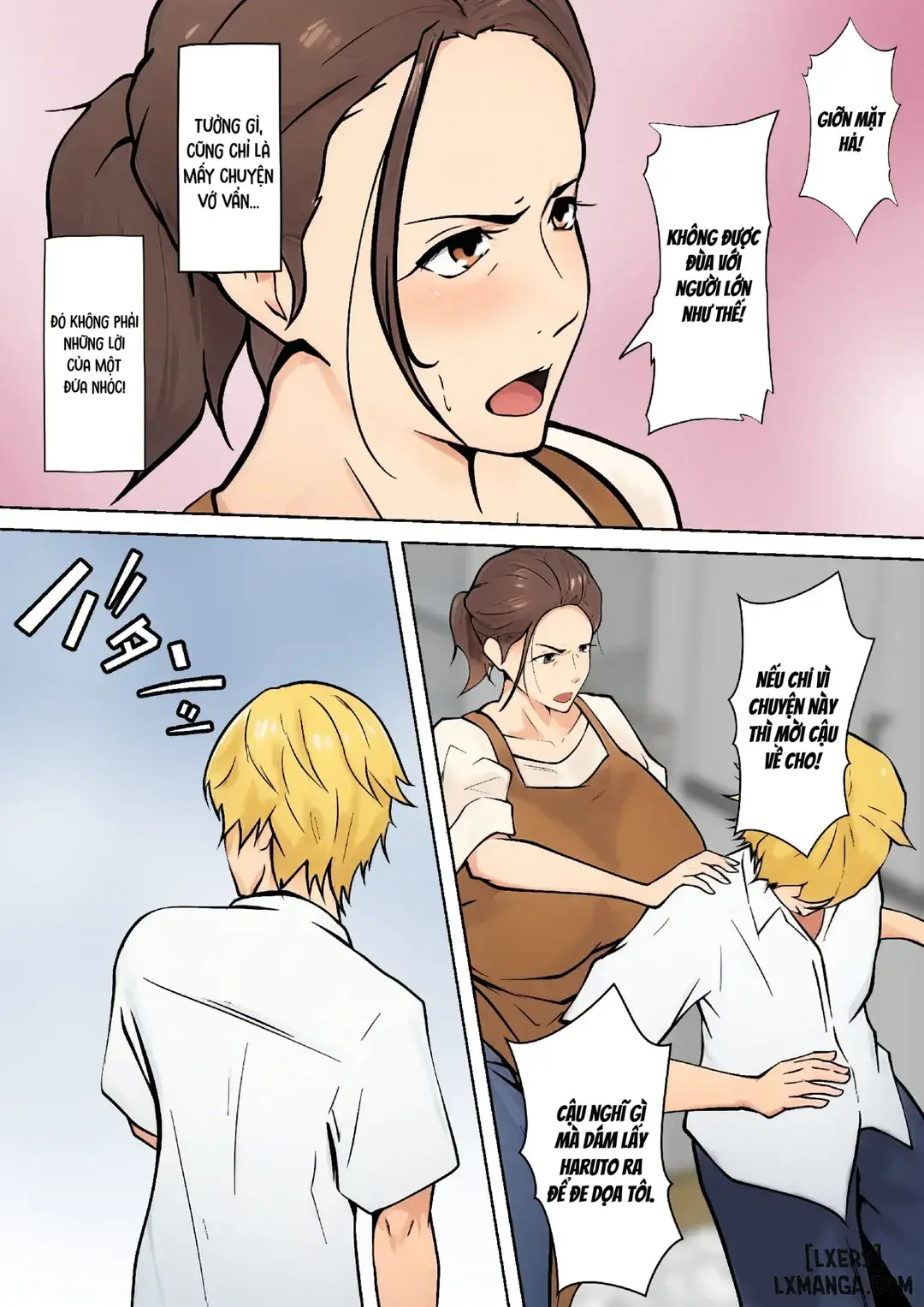 Musuko no Tomodachi to no Giji Renai | Mối tình lãng mạn ảo tưởng với bạn của con trai - Full trang 9