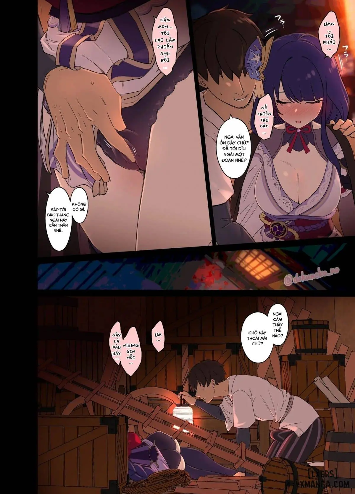 Deisui shita Raiden Ei ni Warui Koto o Suru Hanashi - Full trang 7