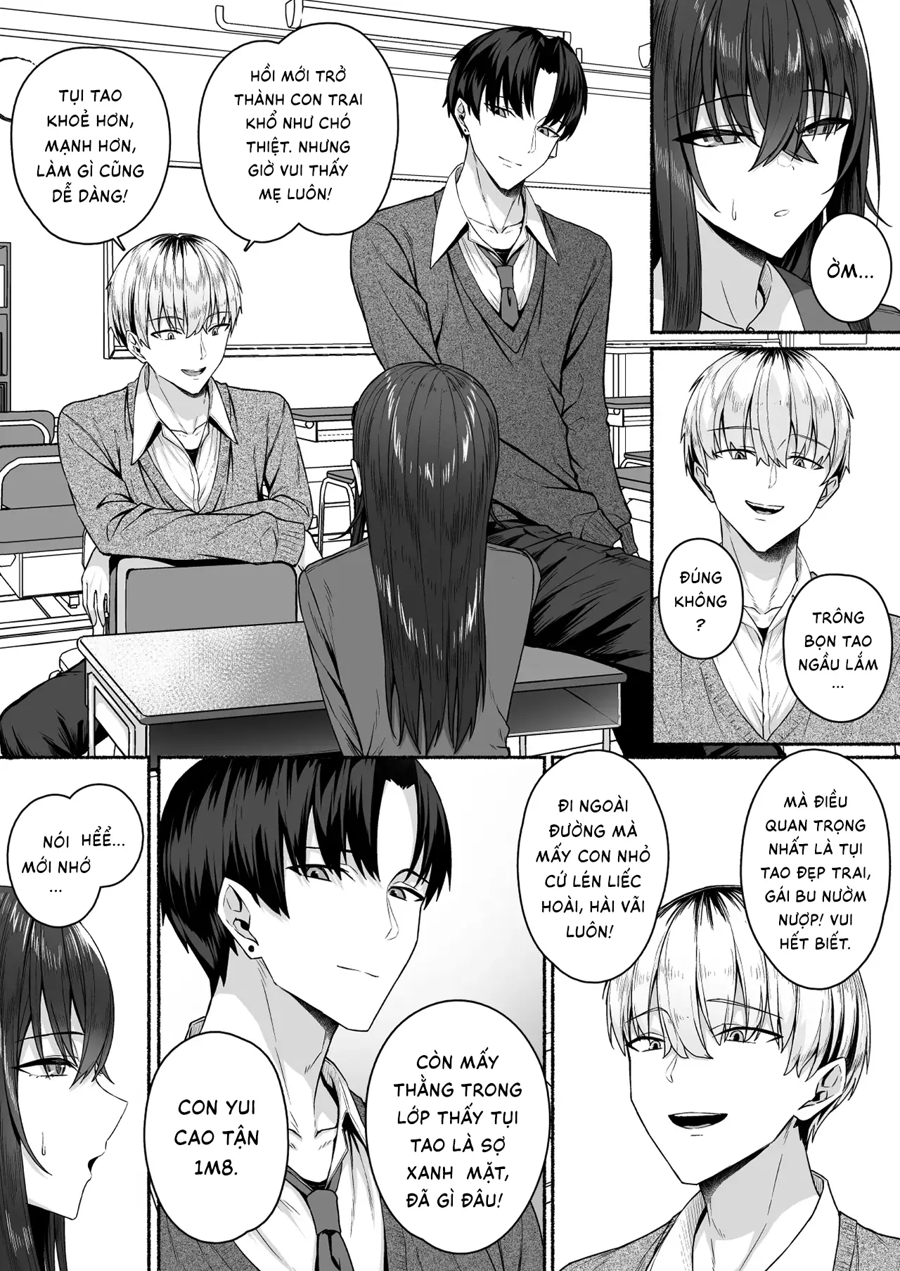 Gal to Boku ga Seibetsu Gyakuten Mesu ni Mezameru Boku | Tôi với đám gyaru bị đảo ngược giới tính -  Tôi dần thức tỉnh bản năng phái nữ - Full trang 13