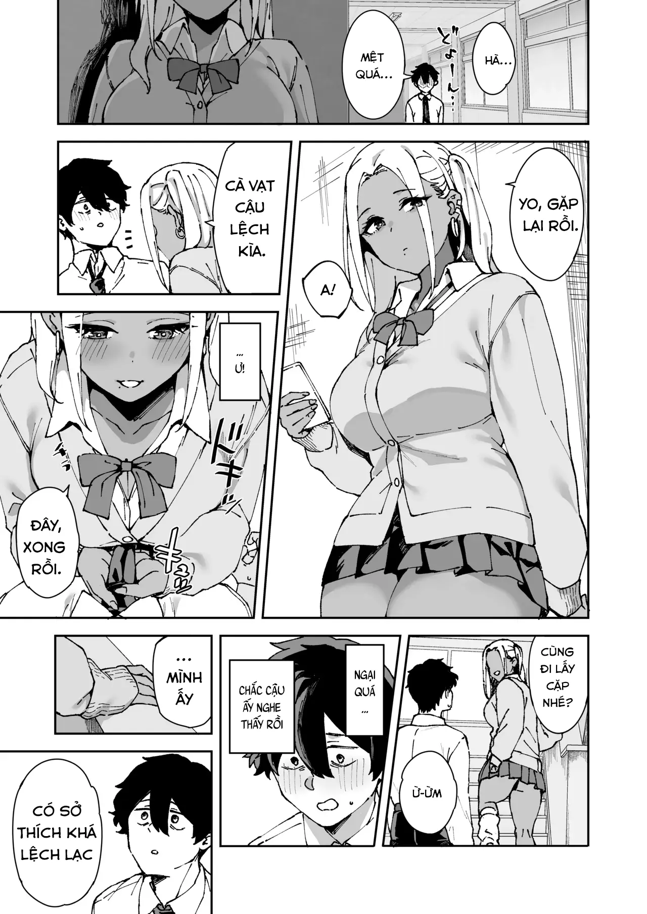 Class no Kuro Gal to SeFri ni Natta Hanashi - Full trang 34