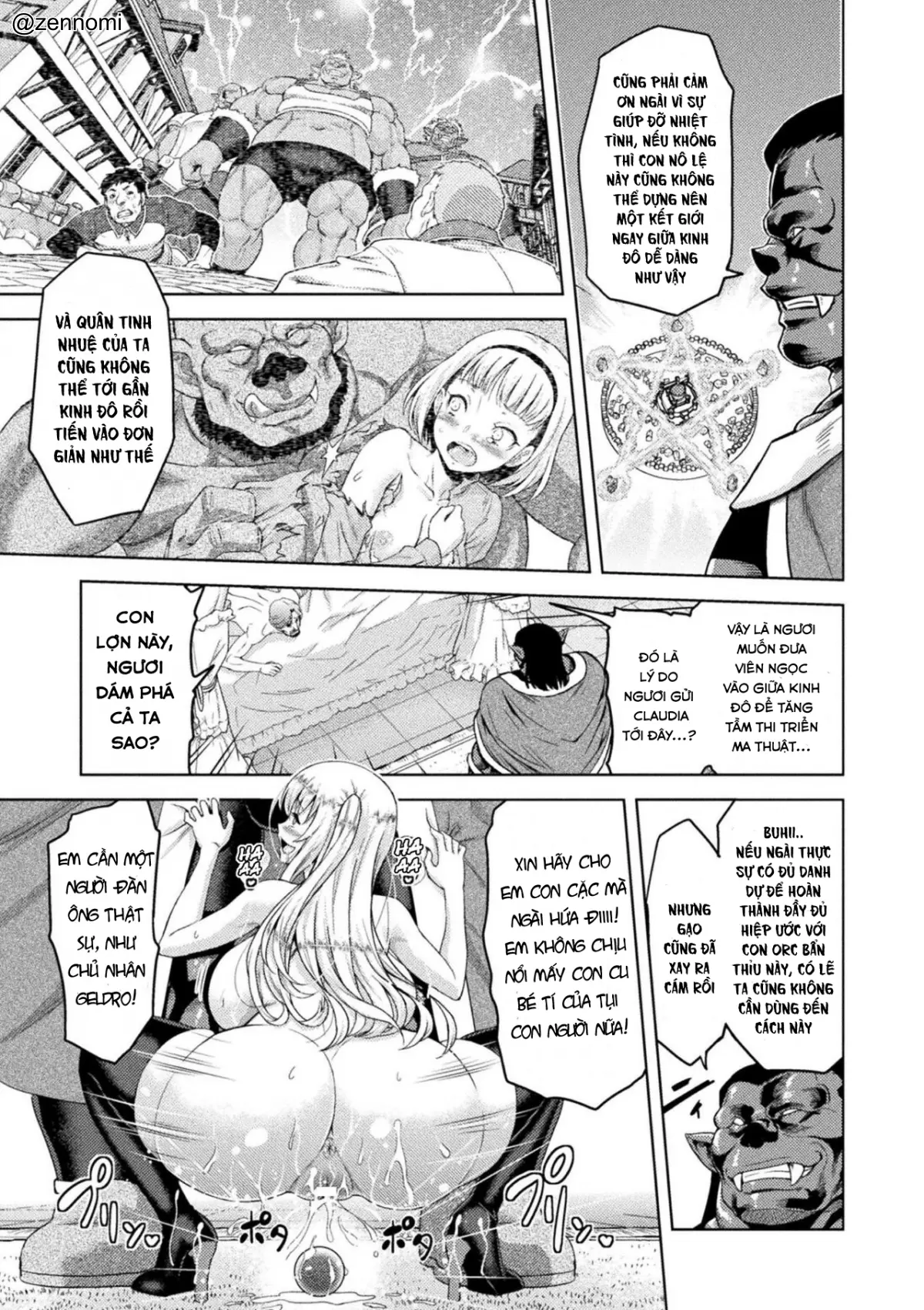 ERONA Orc no Inmon ni Okasareta Onna Kishi no Matsuro - Full trang 103
