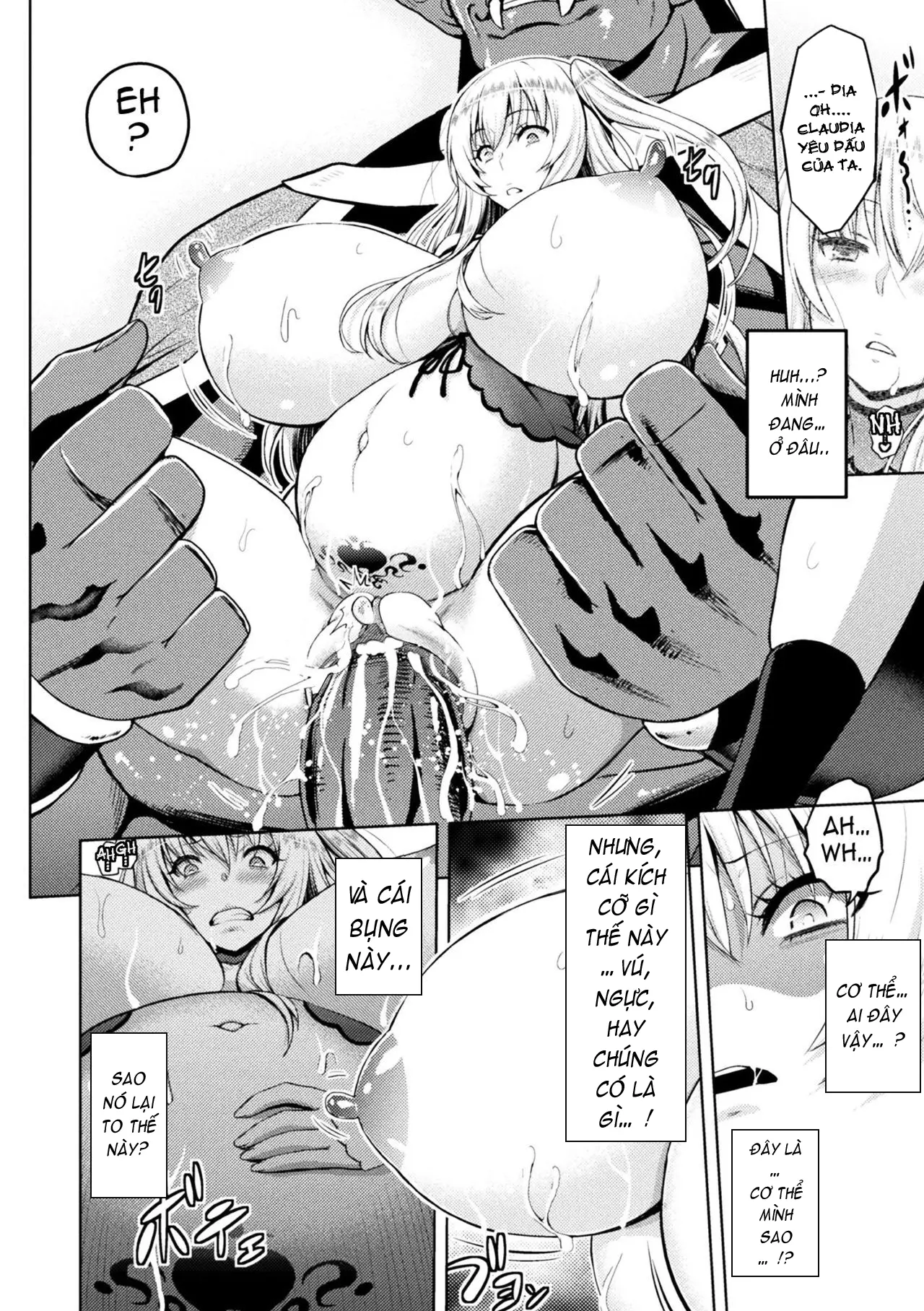 ERONA Orc no Inmon ni Okasareta Onna Kishi no Matsuro - Full trang 133