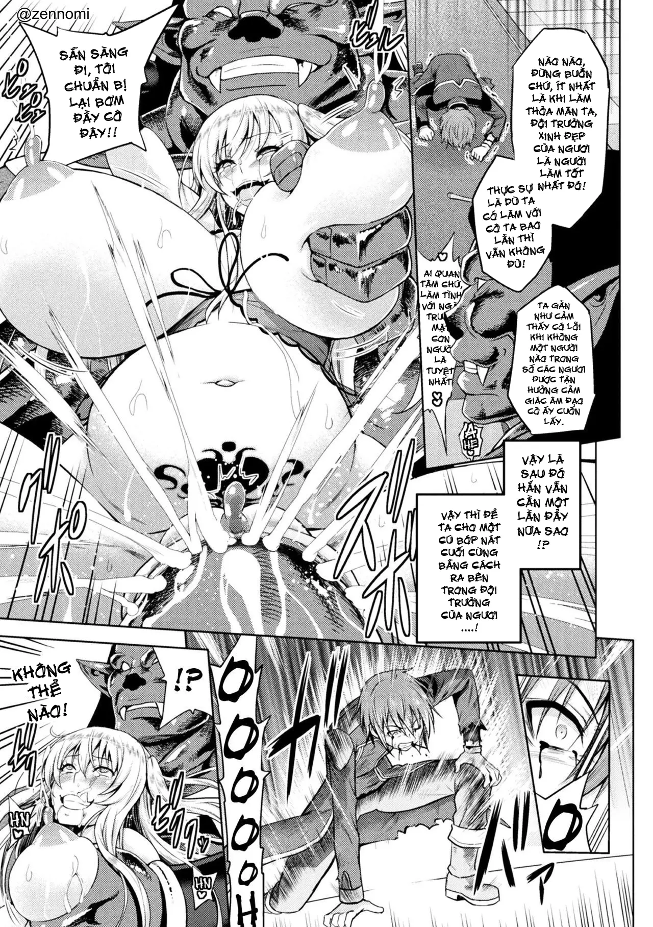 ERONA Orc no Inmon ni Okasareta Onna Kishi no Matsuro - Full trang 146