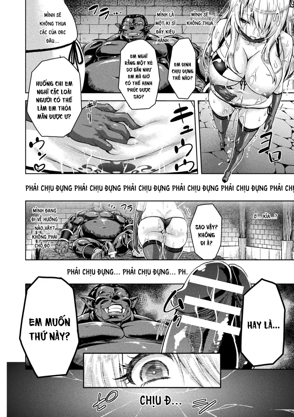 ERONA Orc no Inmon ni Okasareta Onna Kishi no Matsuro - Full trang 66