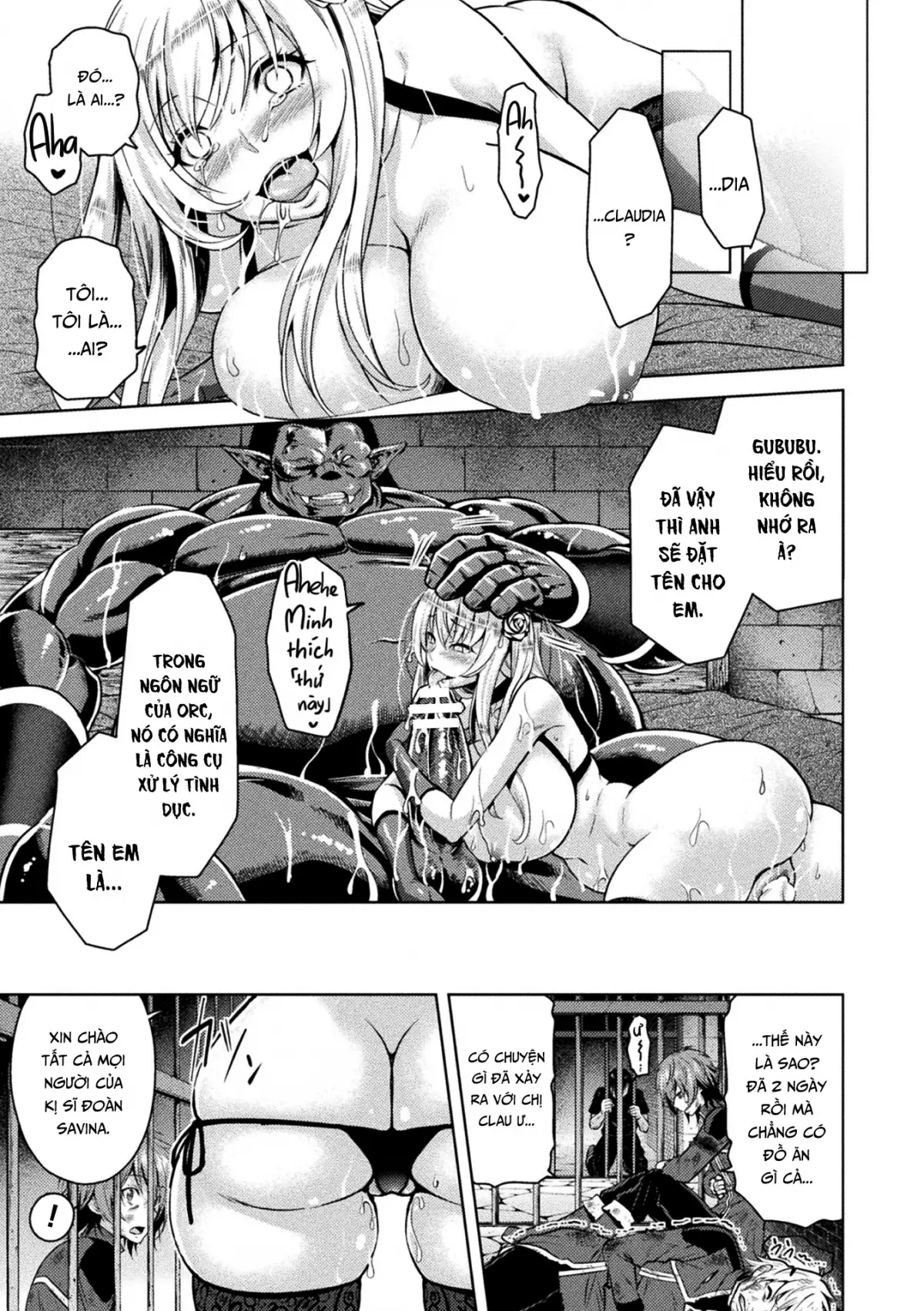 ERONA Orc no Inmon ni Okasareta Onna Kishi no Matsuro - Full trang 81