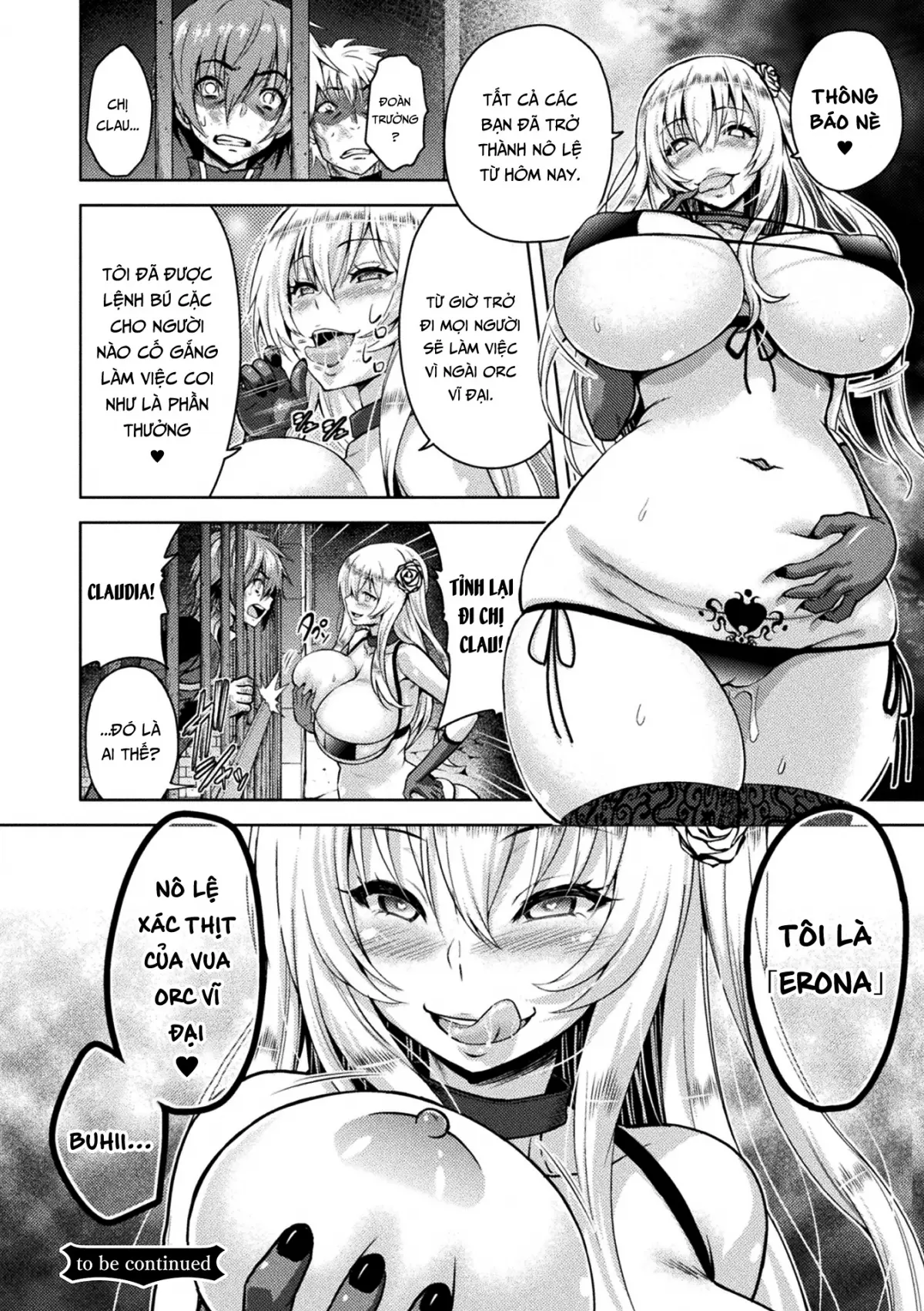 ERONA Orc no Inmon ni Okasareta Onna Kishi no Matsuro - Full trang 82