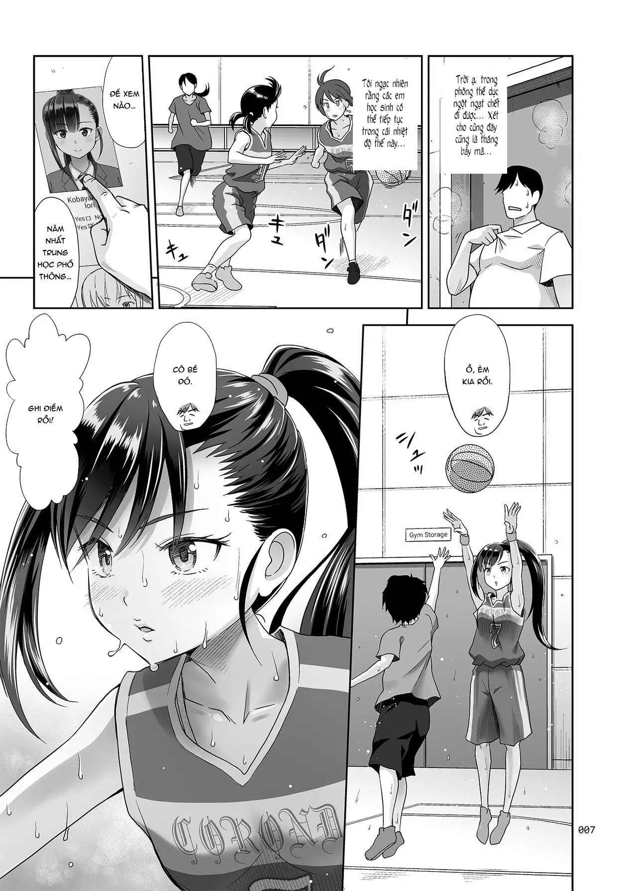 Seishidouin no Oshigoto 3 Mushiatsui Taiiku Souko de Iron na Renshuu o Shitemitara Asedaku ni Natta (decensored) - Full trang 6