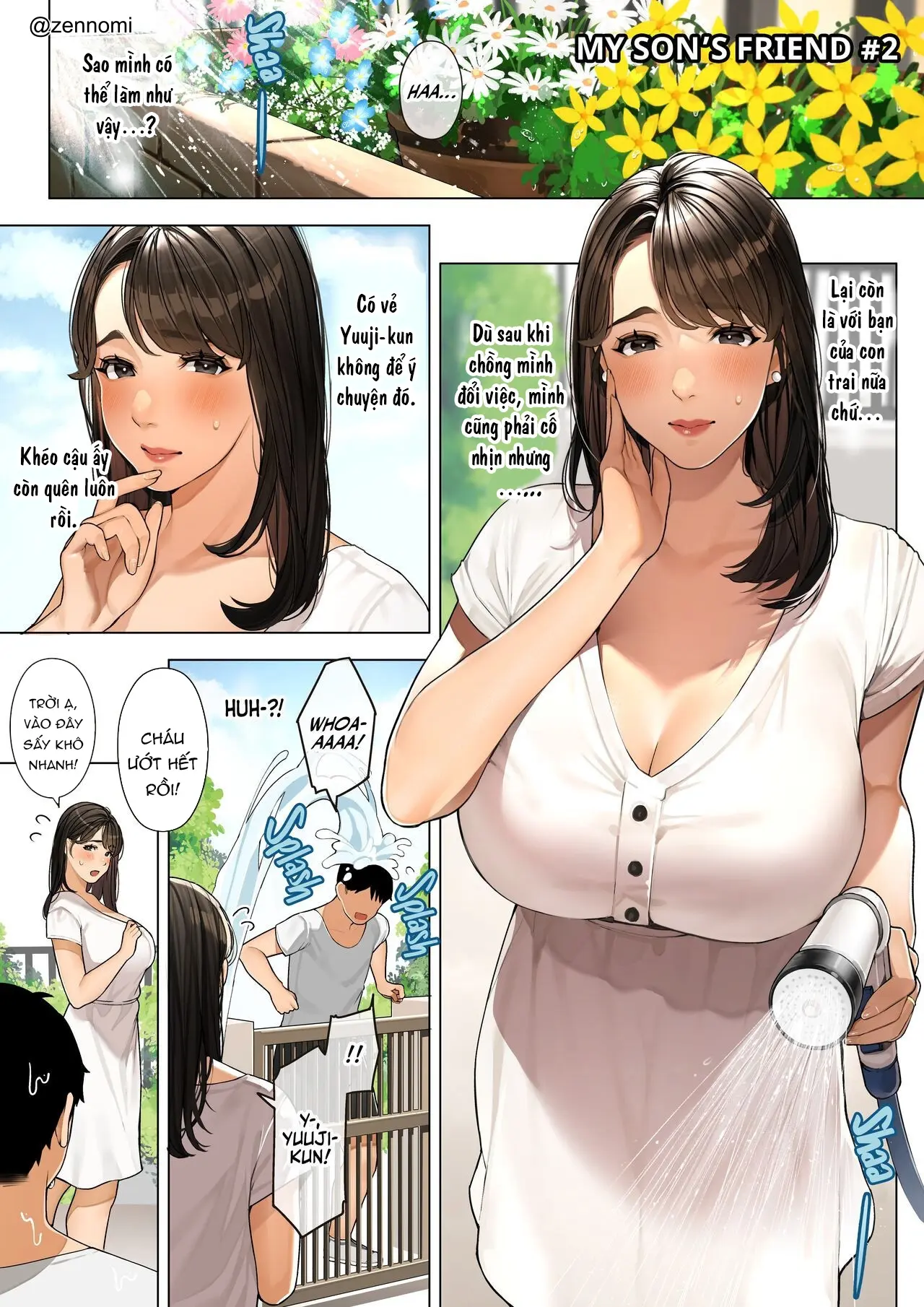 Kinjo no Hitozuma-san _Musuko no Otomodachi #2 - Full trang 2