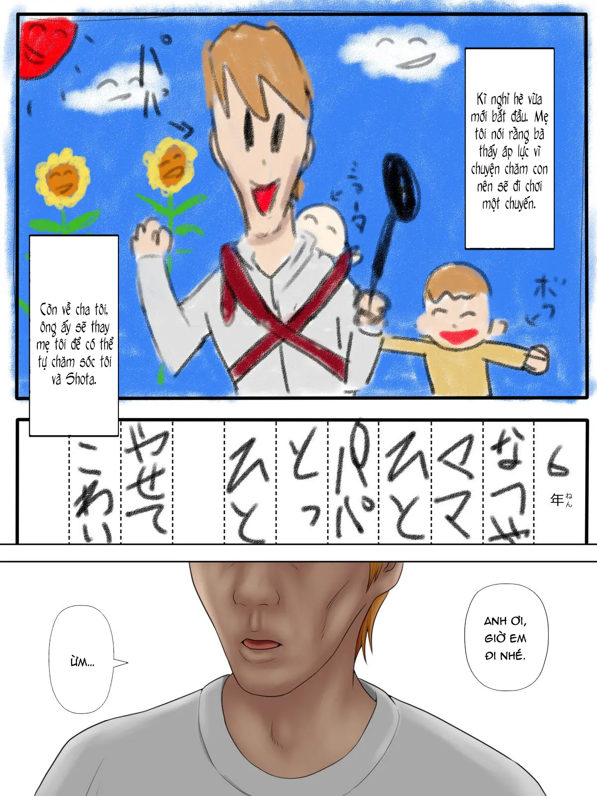 Manbiki Mama to Tenchou no Musuko 4 - Full trang 2