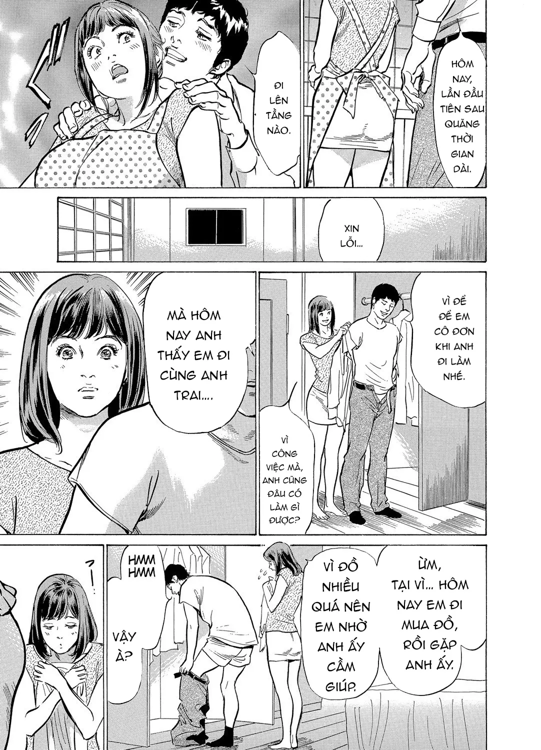Gikei ni Yobai o Sareta Watashi wa Ikudotonaku Zecchou o Kurikaeshita [When my brother in law snuck into my bed for sex, I climaxed countless times] Chapter 1-5 - Full trang 127
