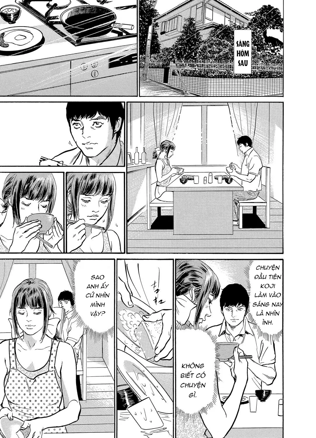 Gikei ni Yobai o Sareta Watashi wa Ikudotonaku Zecchou o Kurikaeshita [When my brother in law snuck into my bed for sex, I climaxed countless times] Chapter 1-5 - Full trang 53