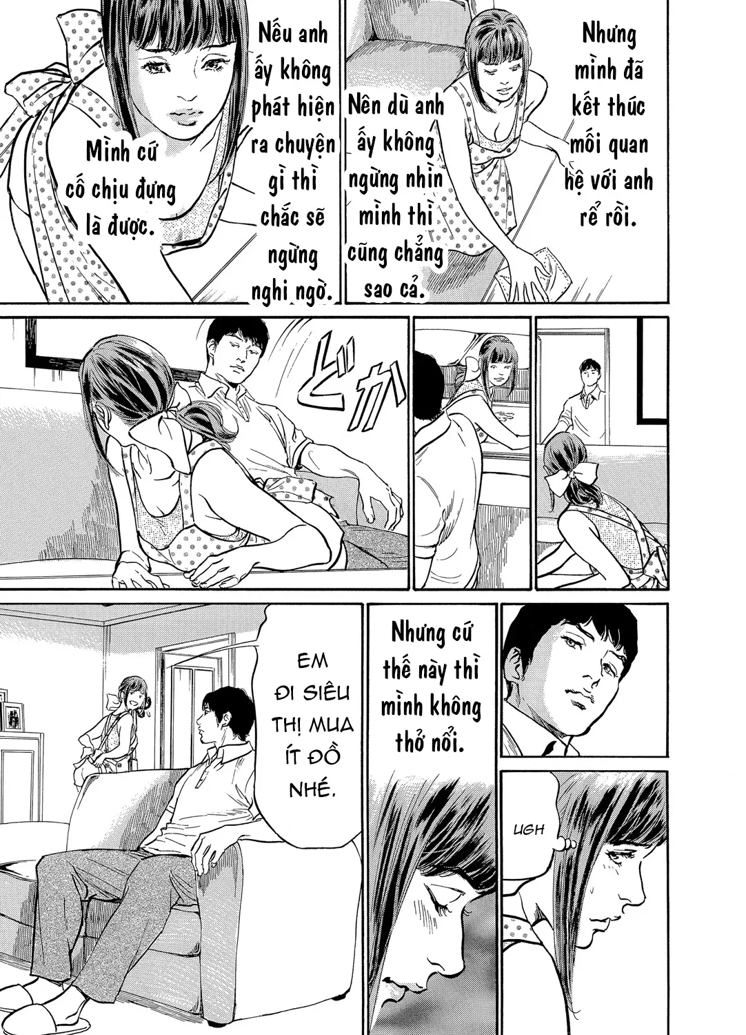 Gikei ni Yobai o Sareta Watashi wa Ikudotonaku Zecchou o Kurikaeshita [When my brother in law snuck into my bed for sex, I climaxed countless times] Chapter 1-5 - Full trang 55